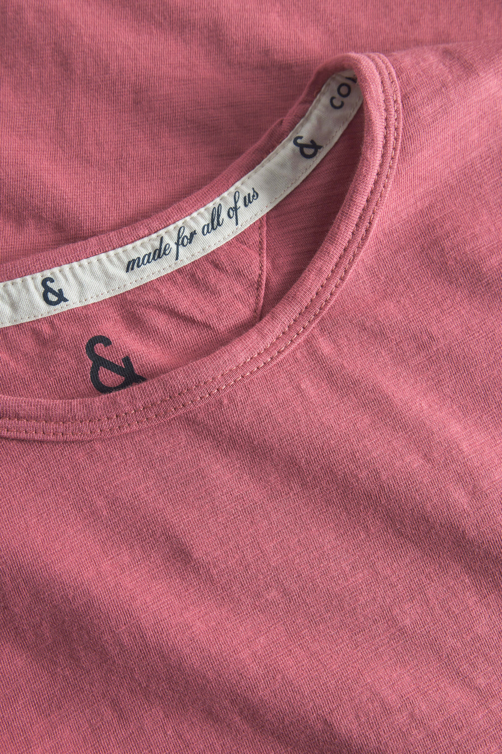 T-shirt - Slub in Mauve T-shirts Colours and Sons