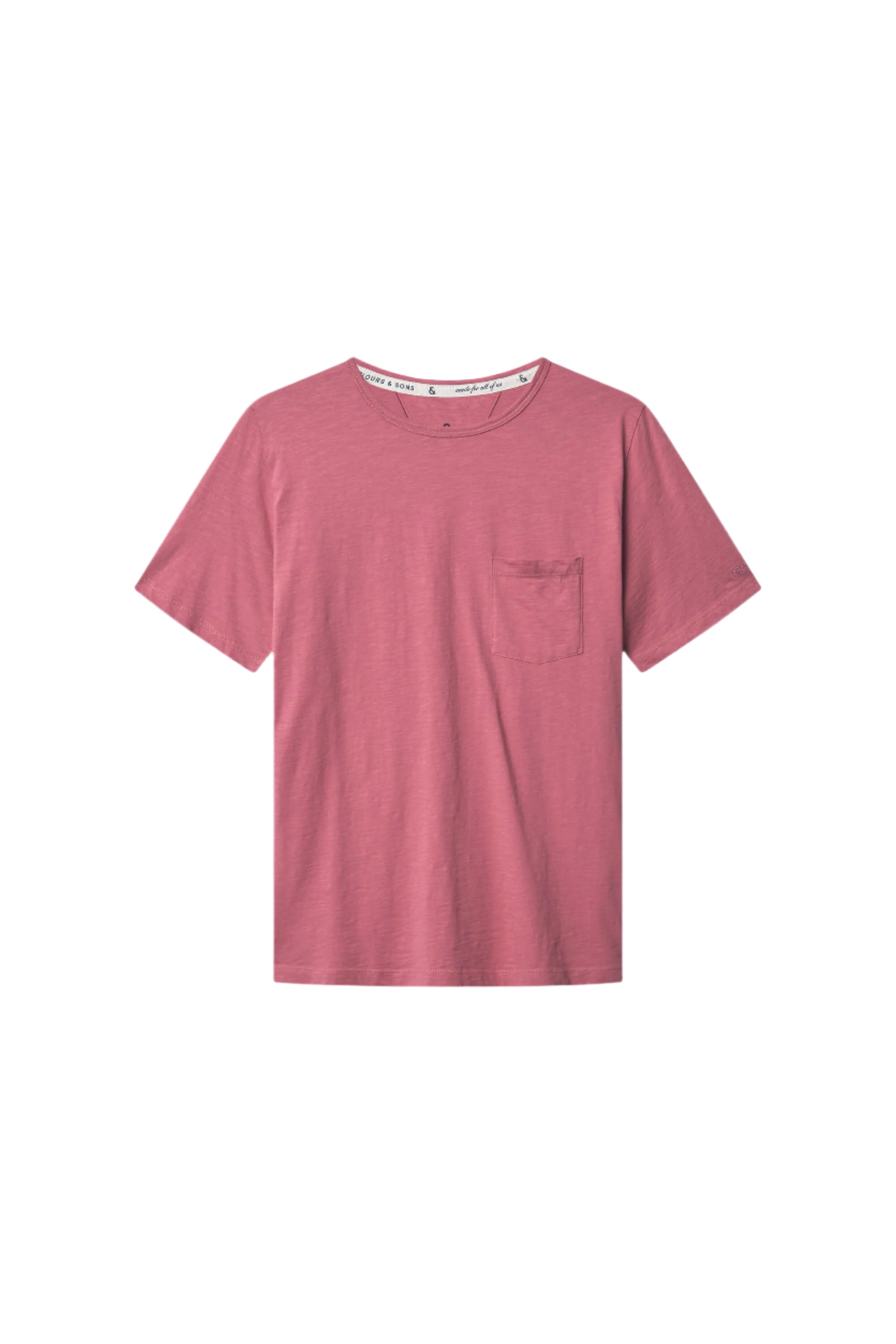 T-shirt - Slub in Mauve T-shirts Colours and Sons