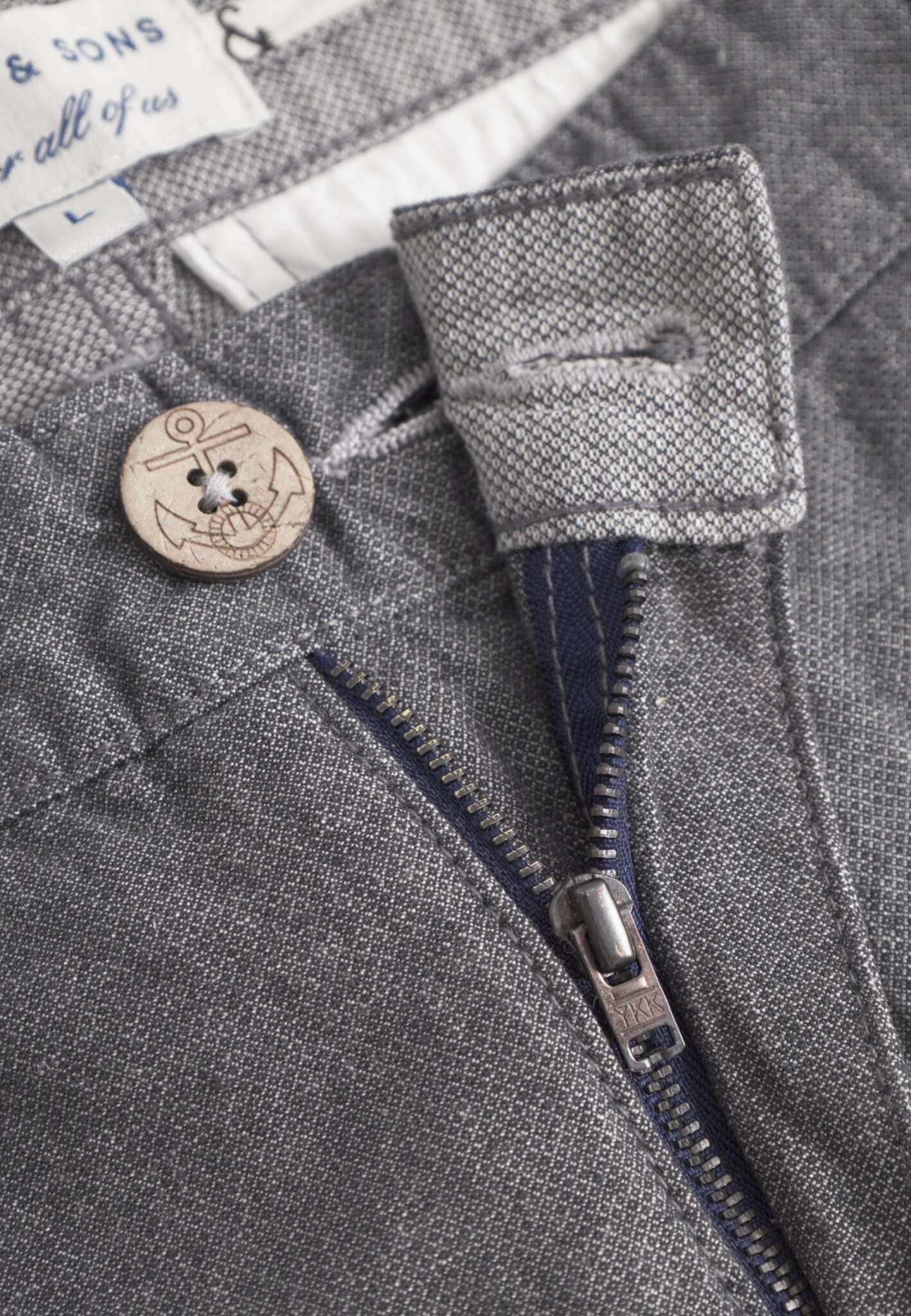 Shorts-Dobby in Anthracite Shorts Colours and Sons