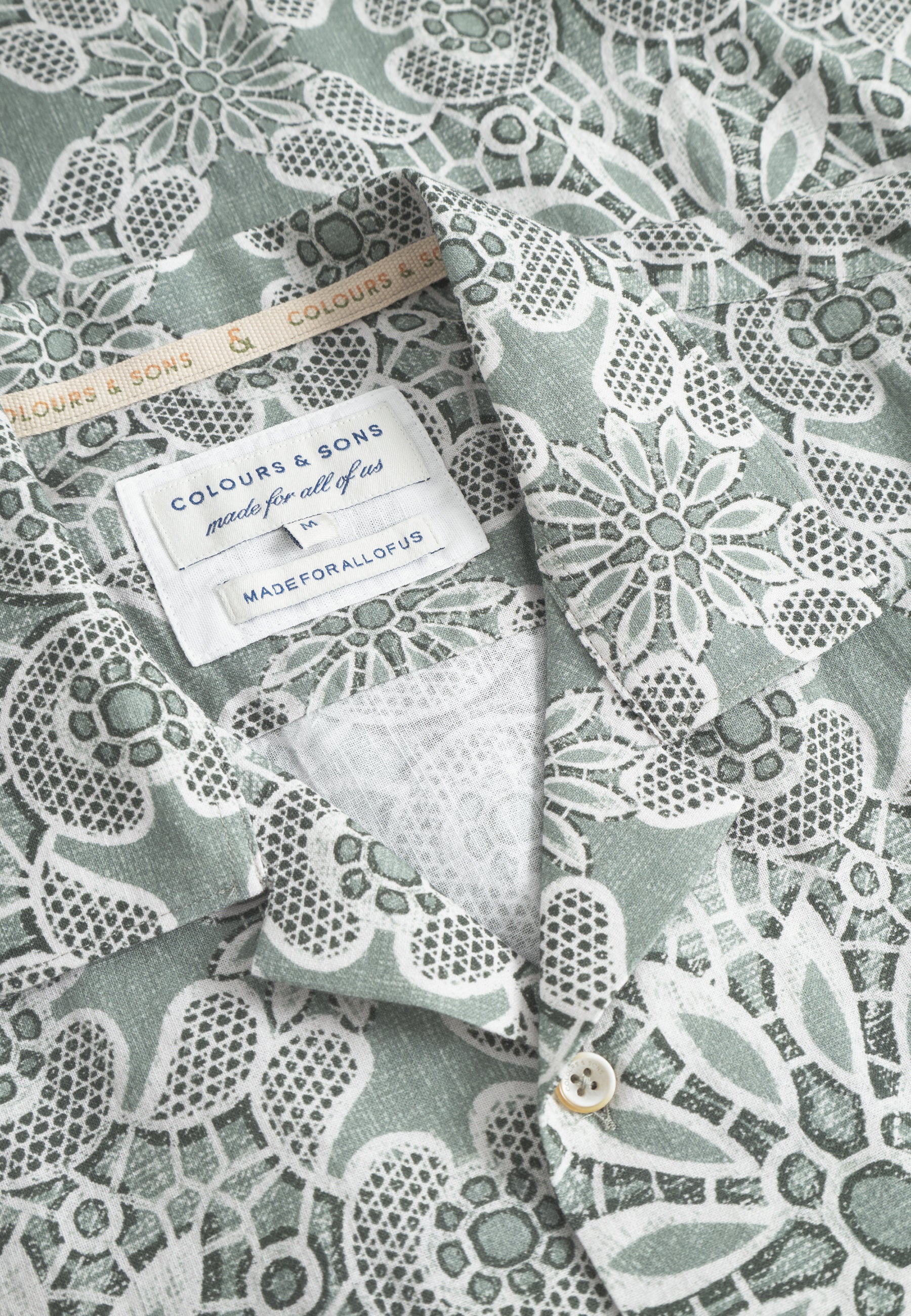 Shirt-Printed in Japanese Tile shirts Colours and Sons