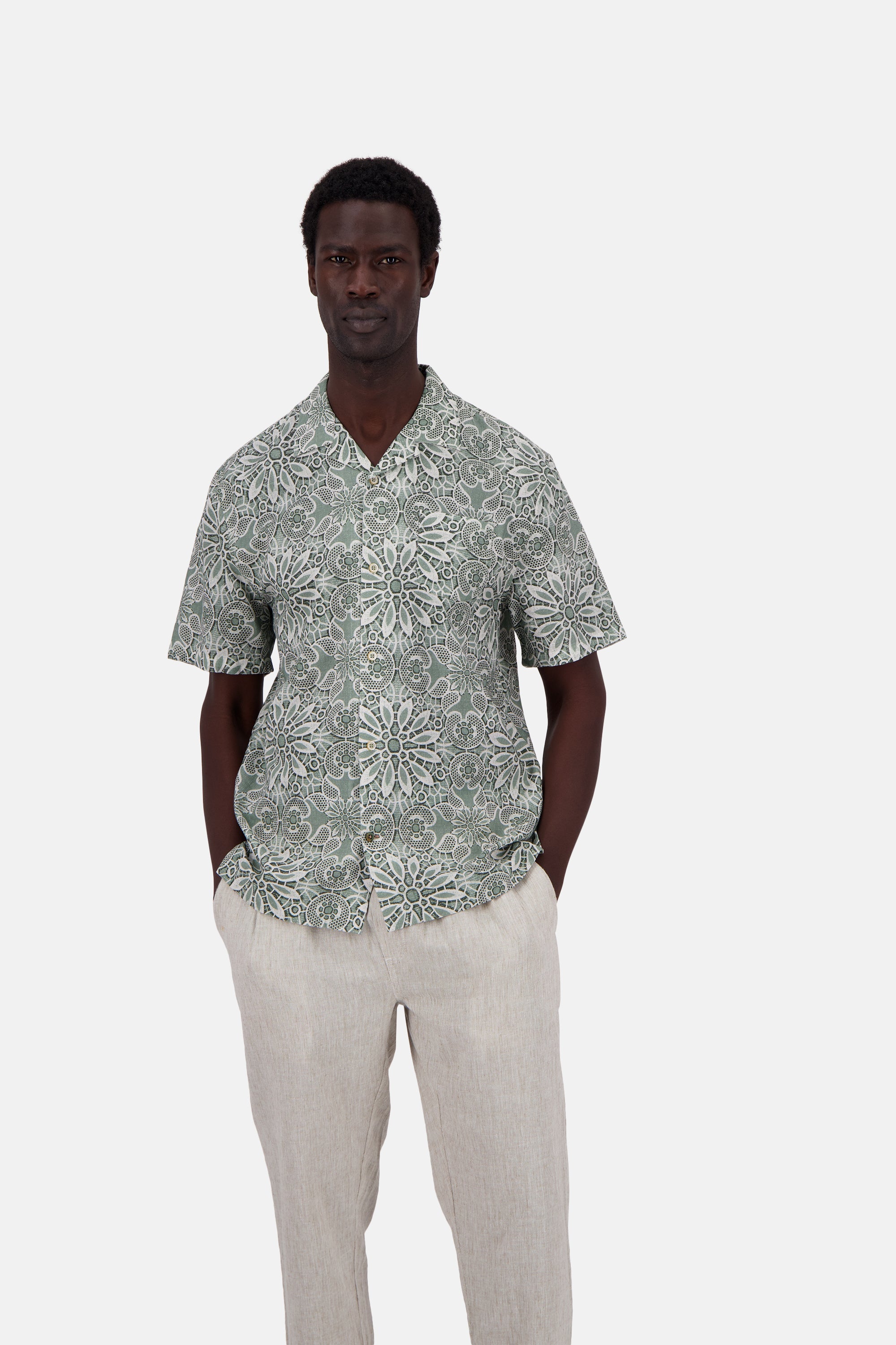 Shirt-Printed in Japanese Tile shirts Colours and Sons