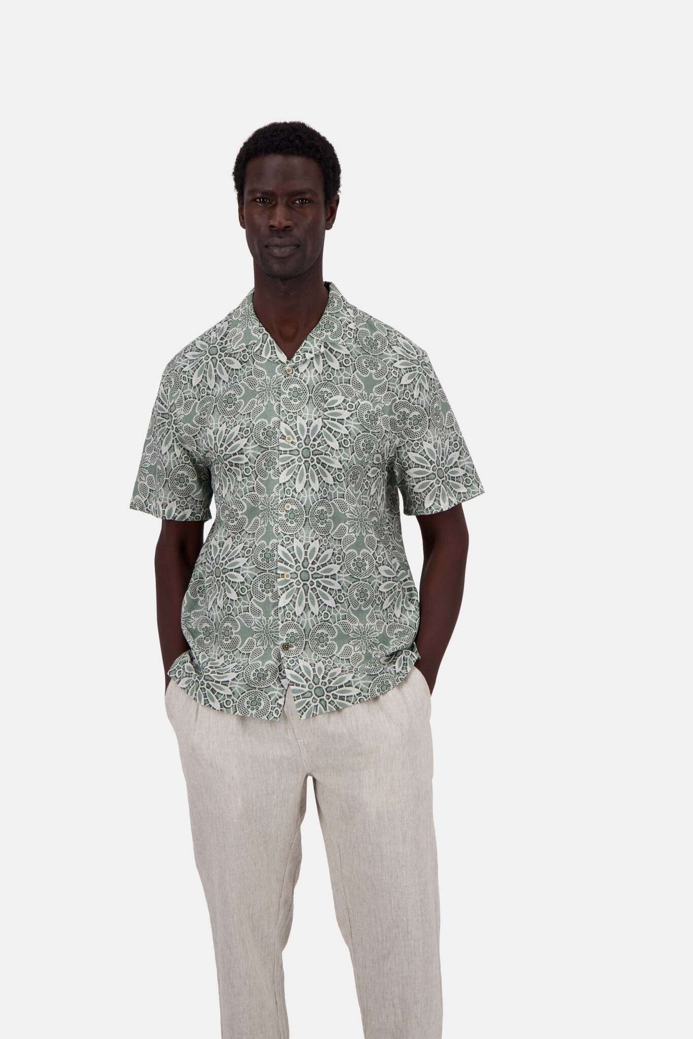 Shirt-Printed in Japanese Tile shirts Colours and Sons