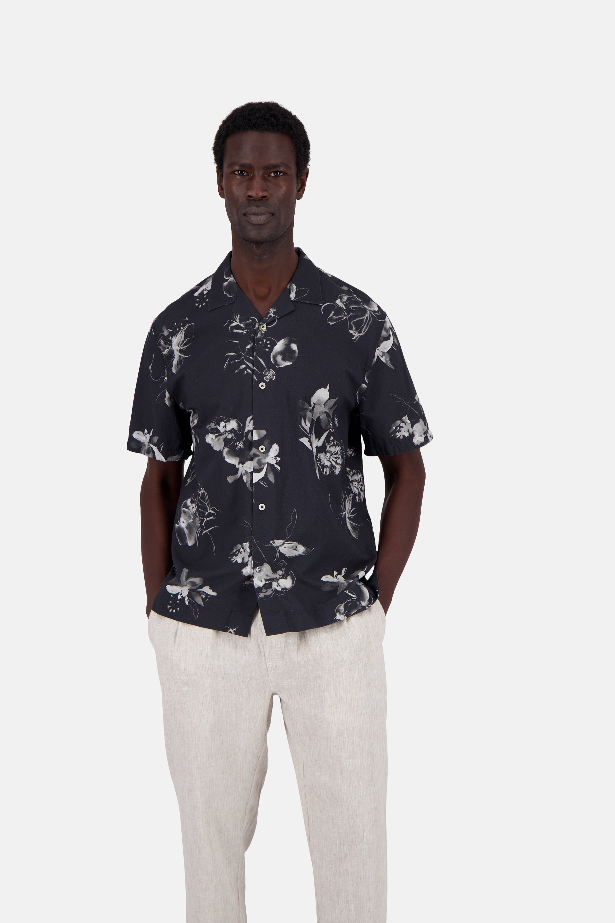 Shirt-Printed in Smoke Black Shirts Colours and Sons