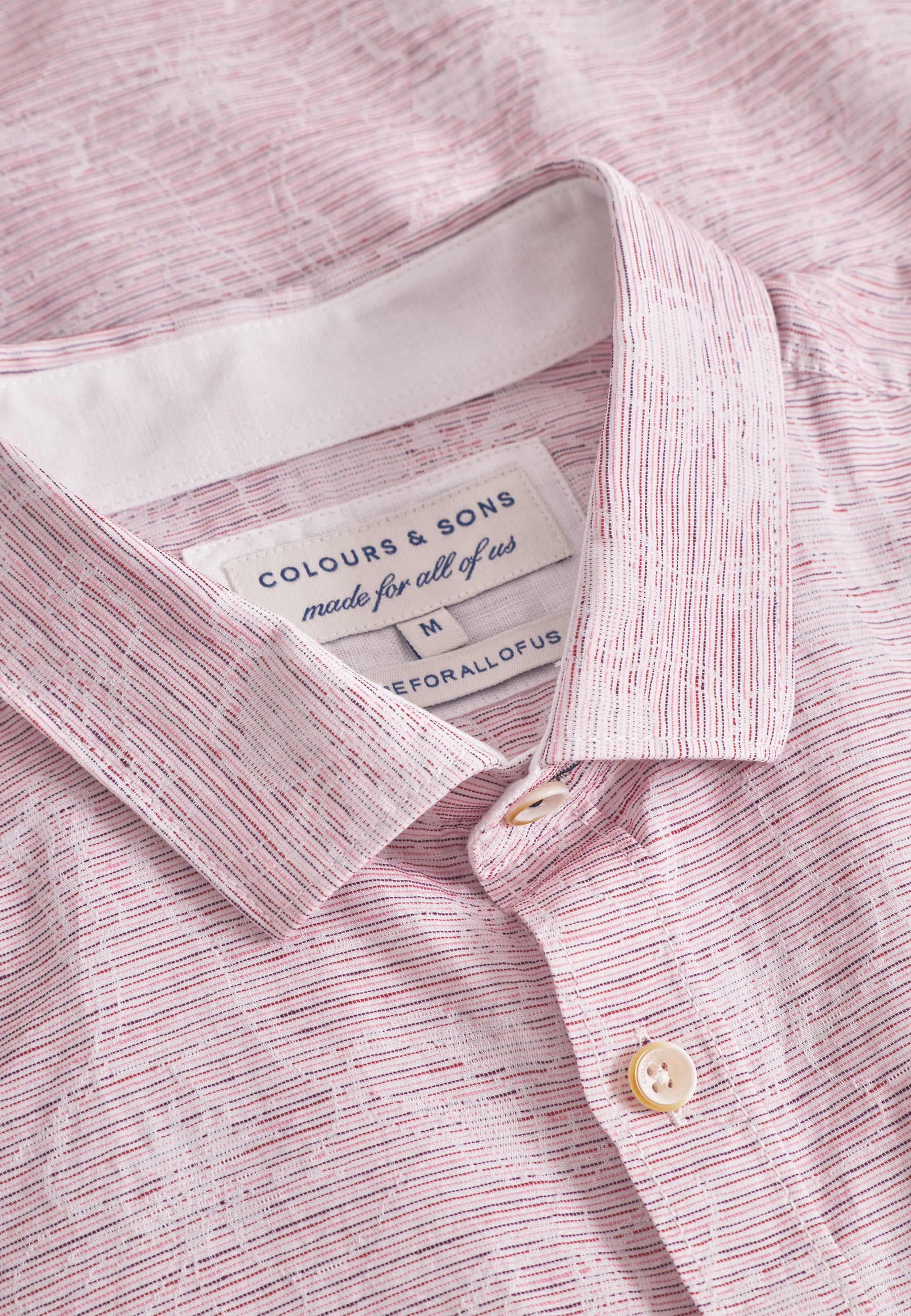 Shirt-Jacquard Flowers in Blurred Orchids Shirts Colours and Sons