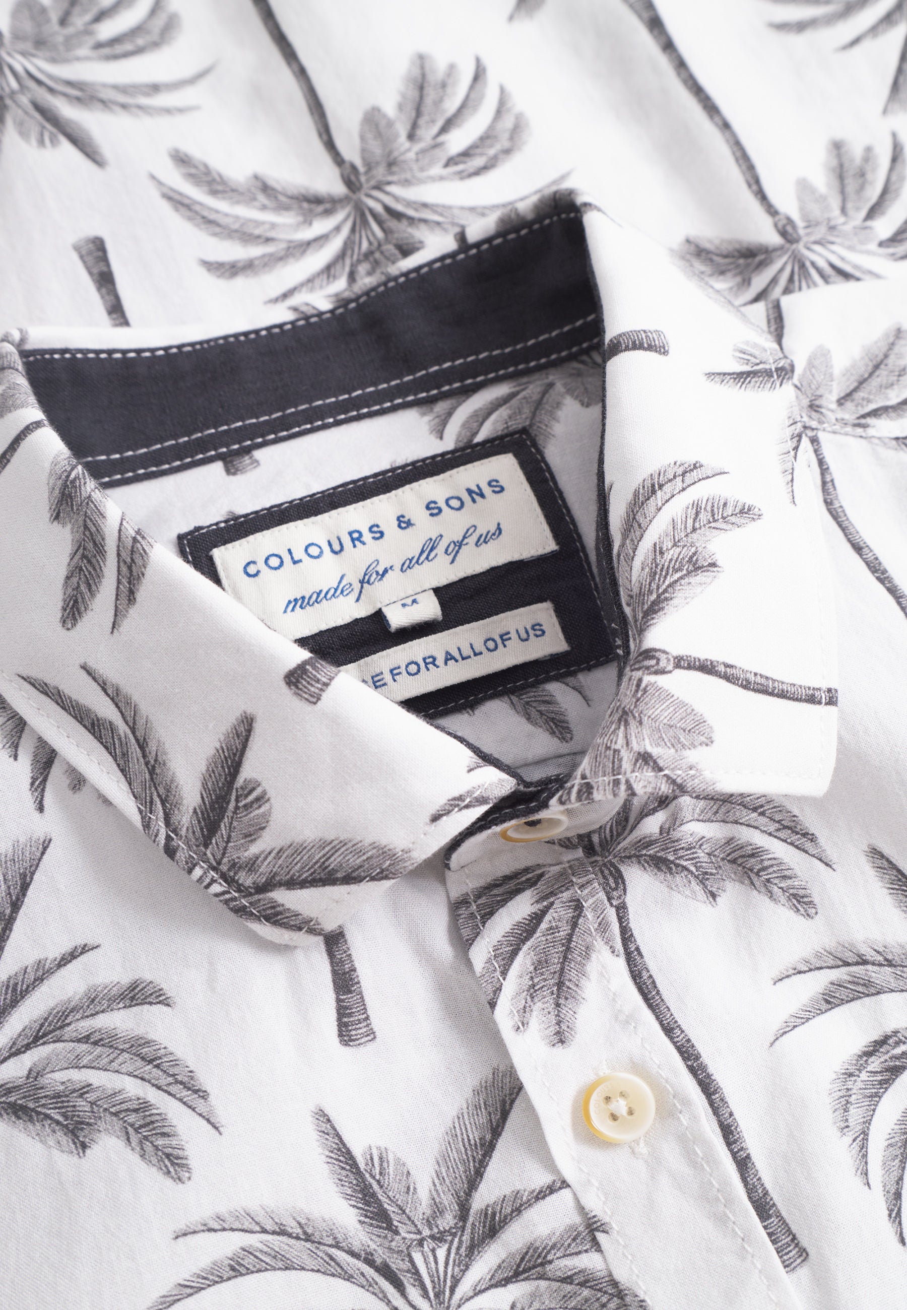 Shirt-Printed in Palms Shirts Colours and Sons
