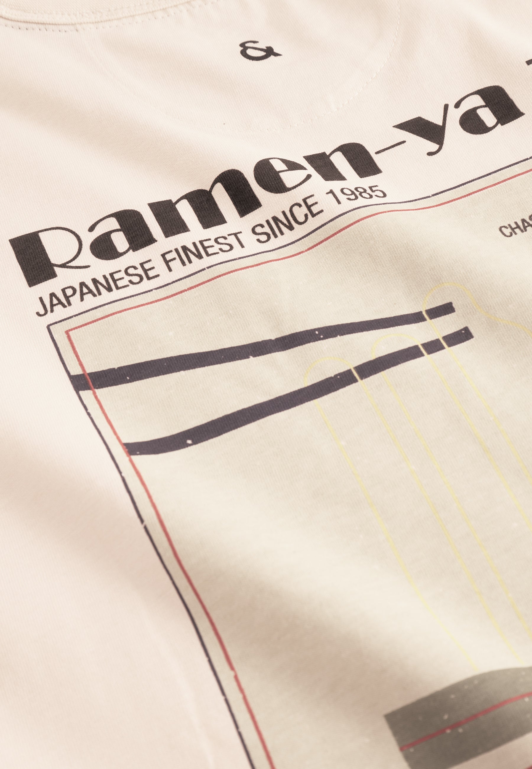 T-shirt print in off-white T-shirts Colours and Sons
