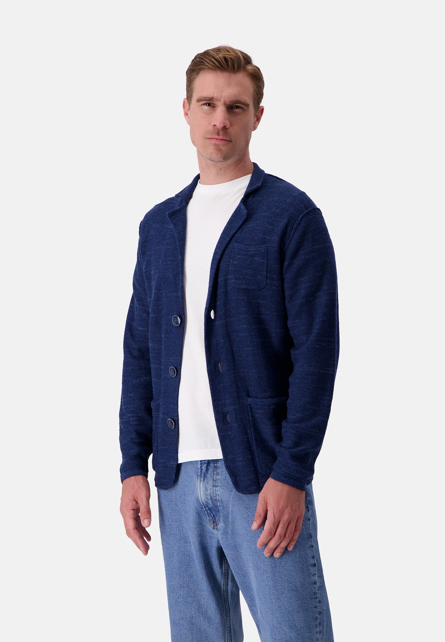 Blazer Slub in Royal Jackets Colours and Sons