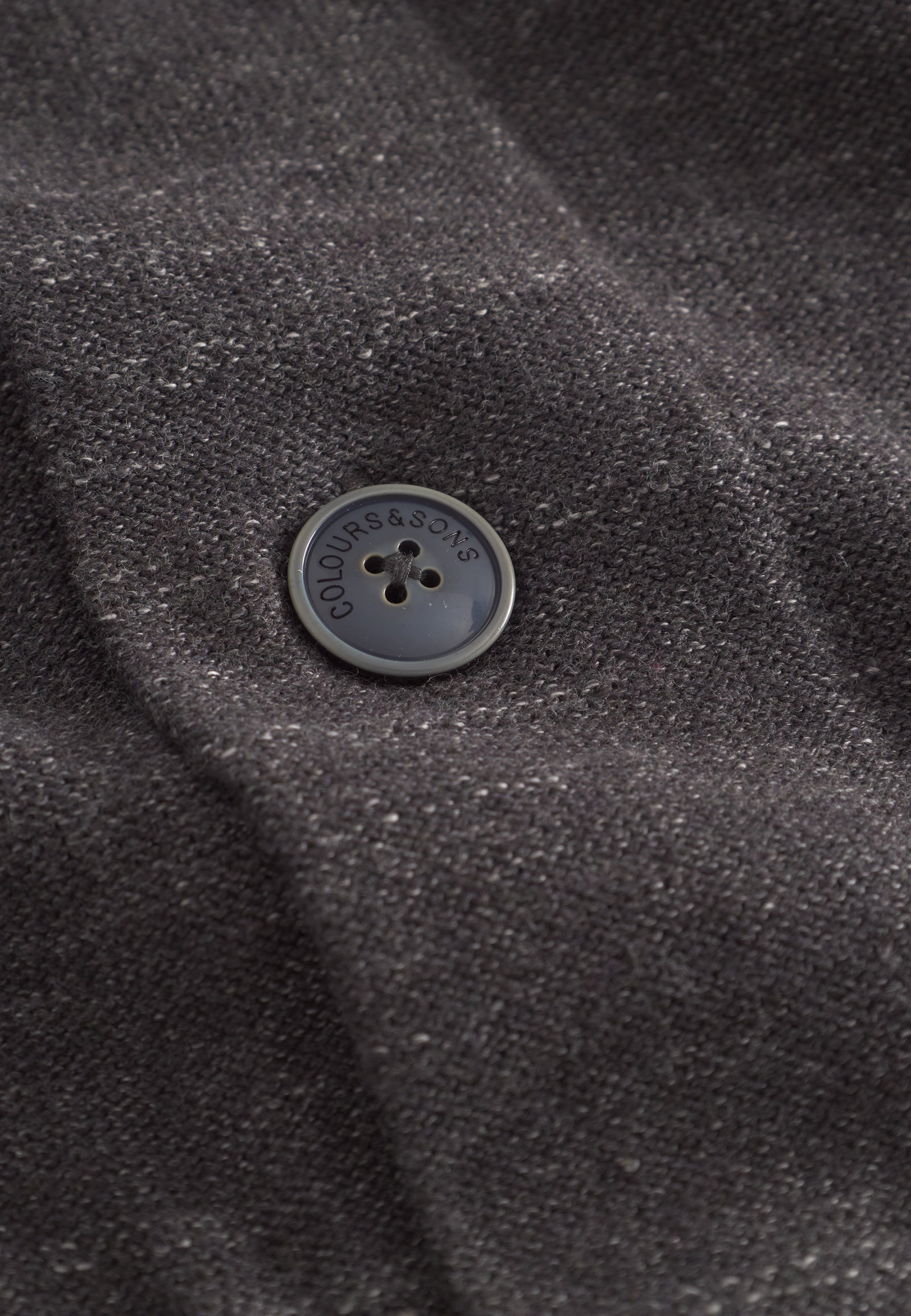 Blazer Slub in Anthracite Jackets Colours and Sons