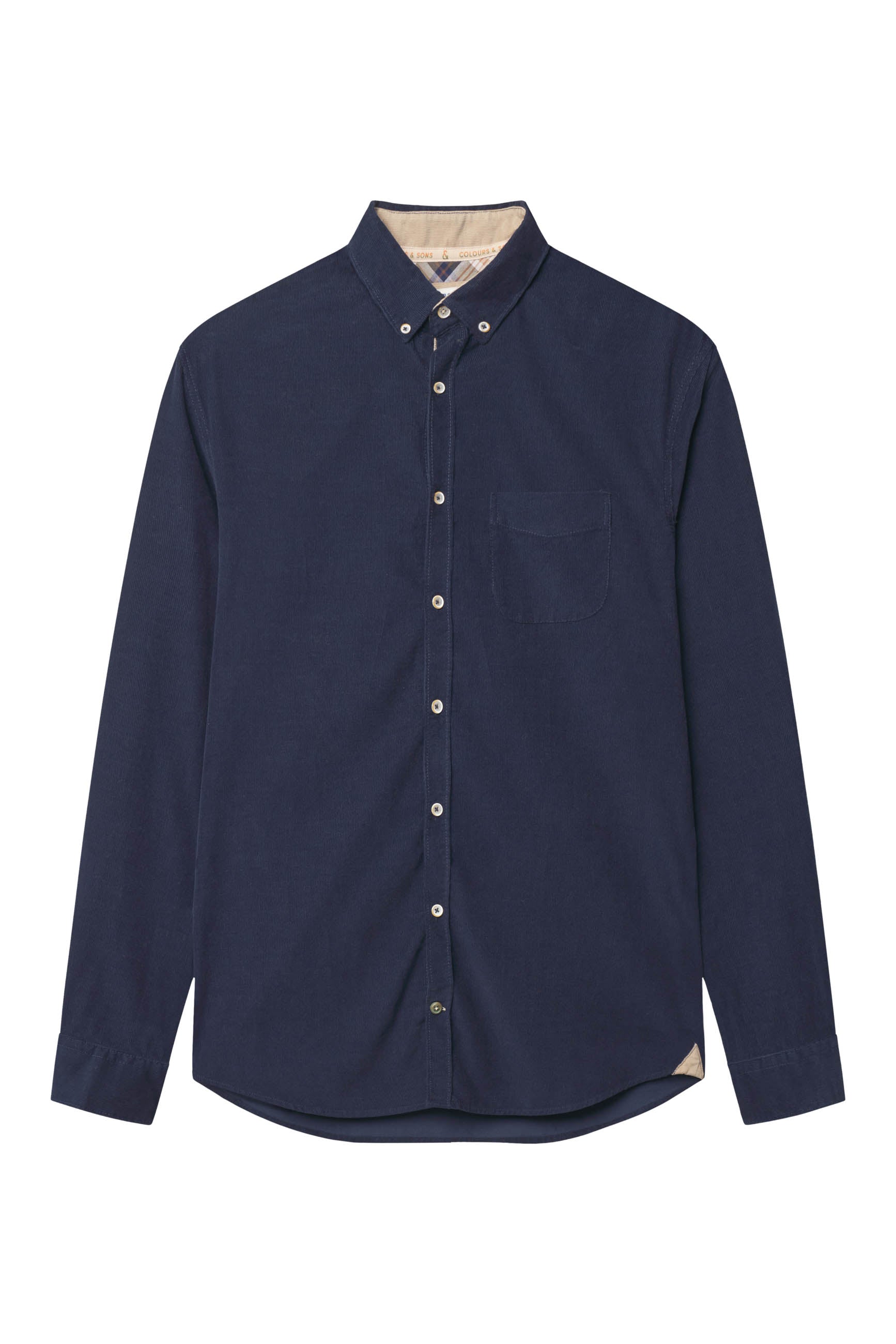 Shirt Corduroy in Navy Shirts Colours and Sons