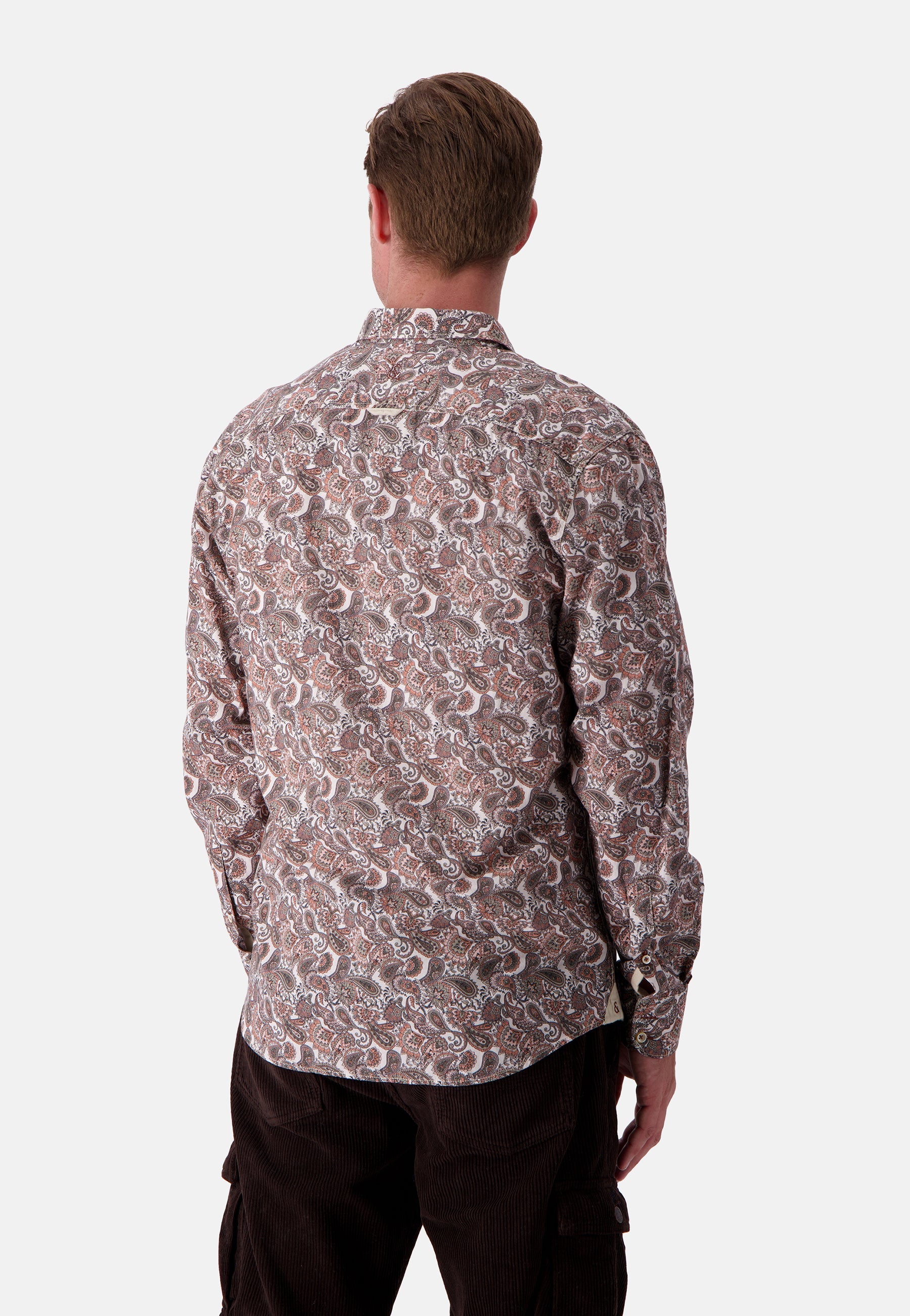 Shirt Printed in Mezcal Paisley Shirts Colours and Sons