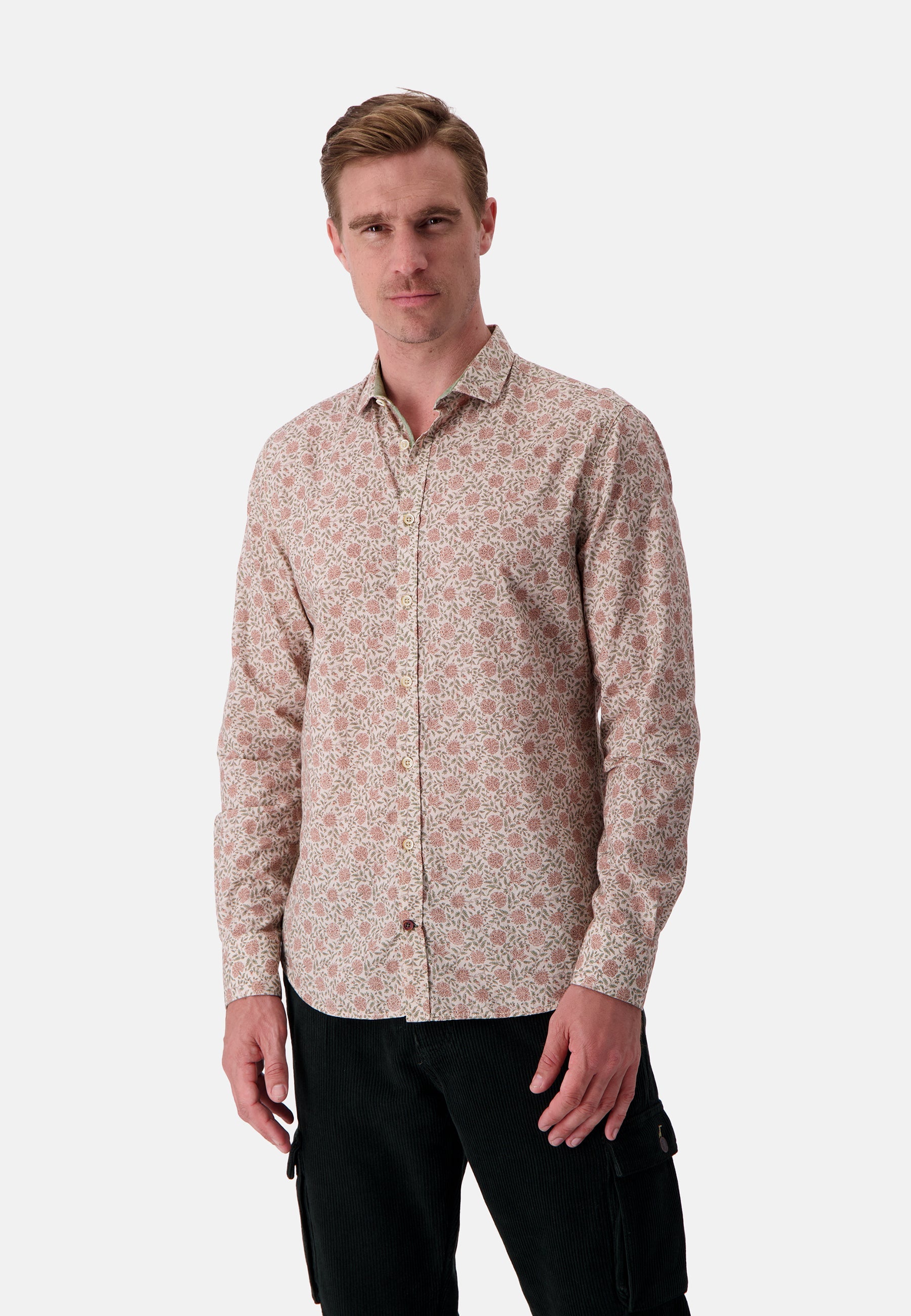 Shirt Printed in Mezcal Flowers Shirts Colours and Sons