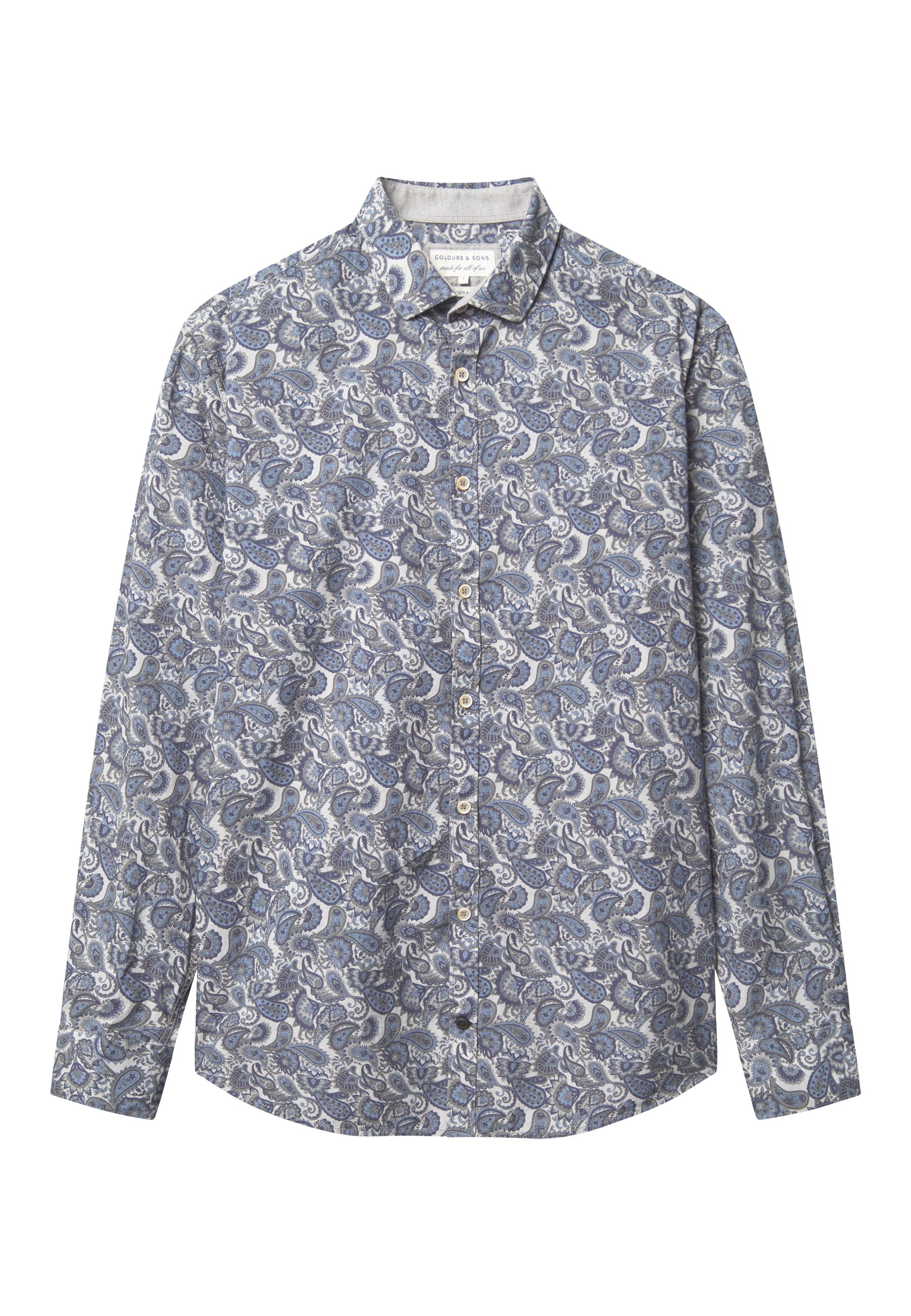 Shirt Printed in Horizon Paisley Shirts Colours and Sons