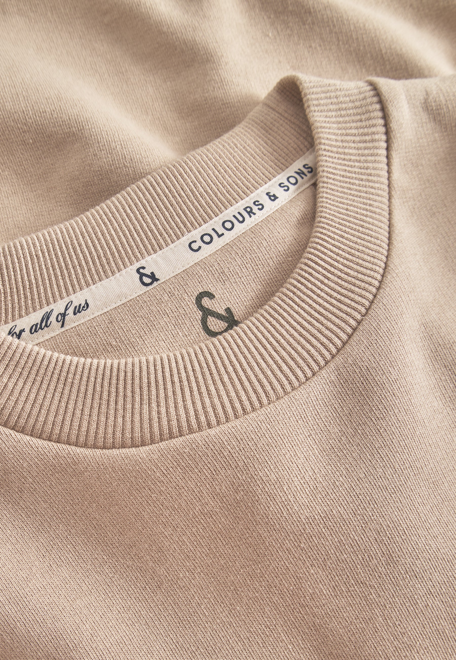Crewneck MFAOS Print in Tumbleweed Sweatshirts Colours and Sons
