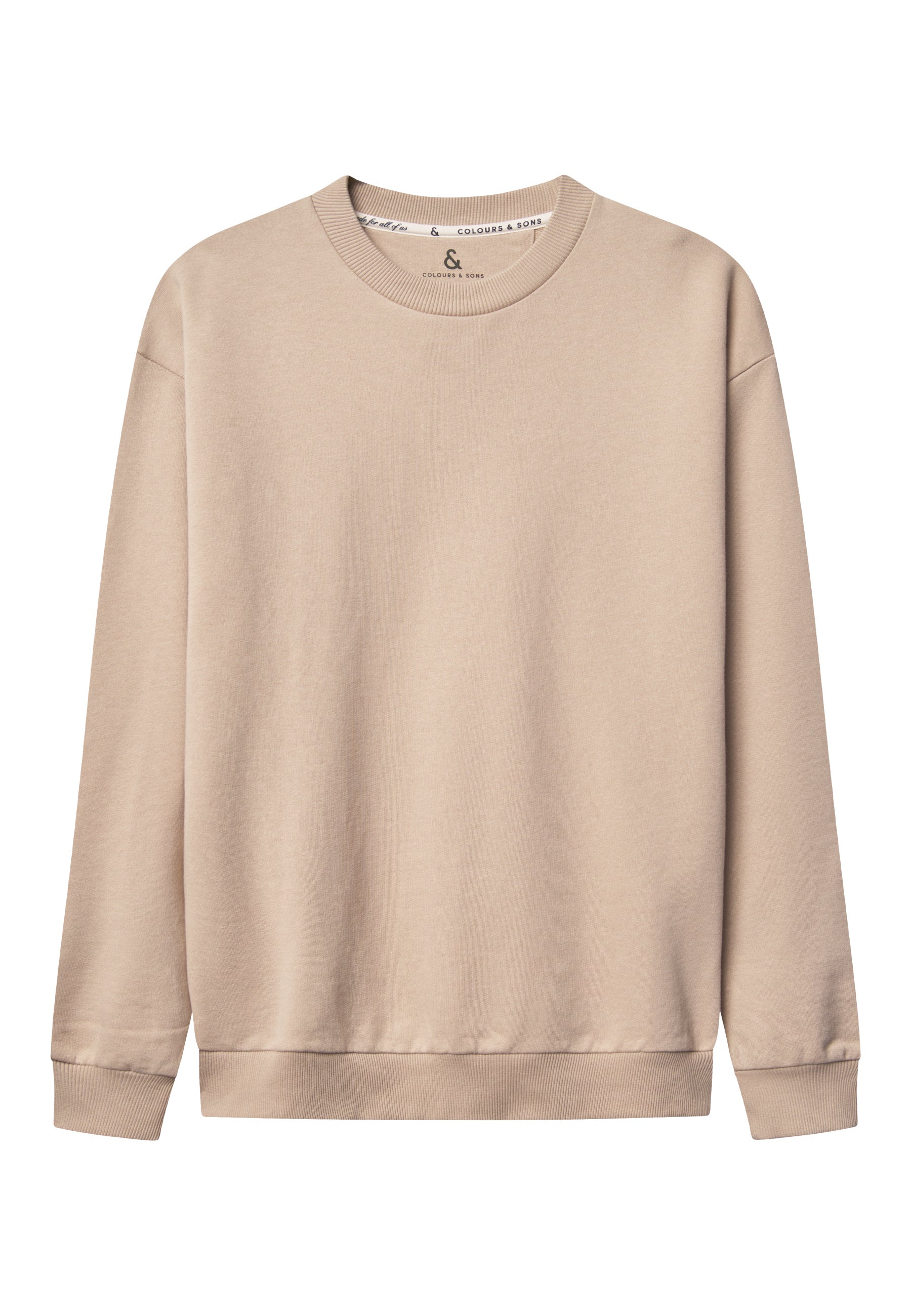 Crewneck MFAOS Print in Tumbleweed Sweatshirts Colours and Sons