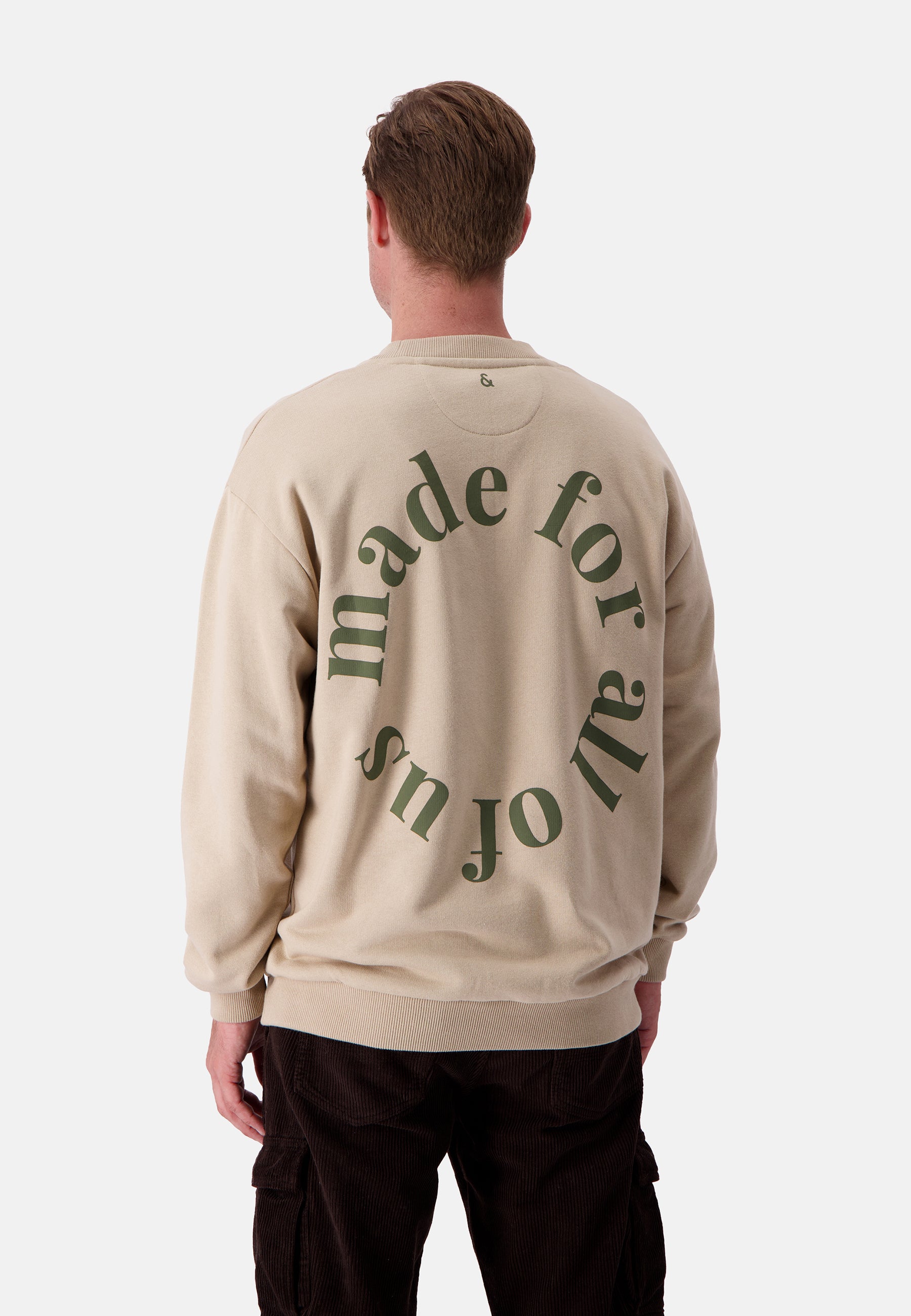Crewneck MFAOS Print in Tumbleweed Sweatshirts Colours and Sons