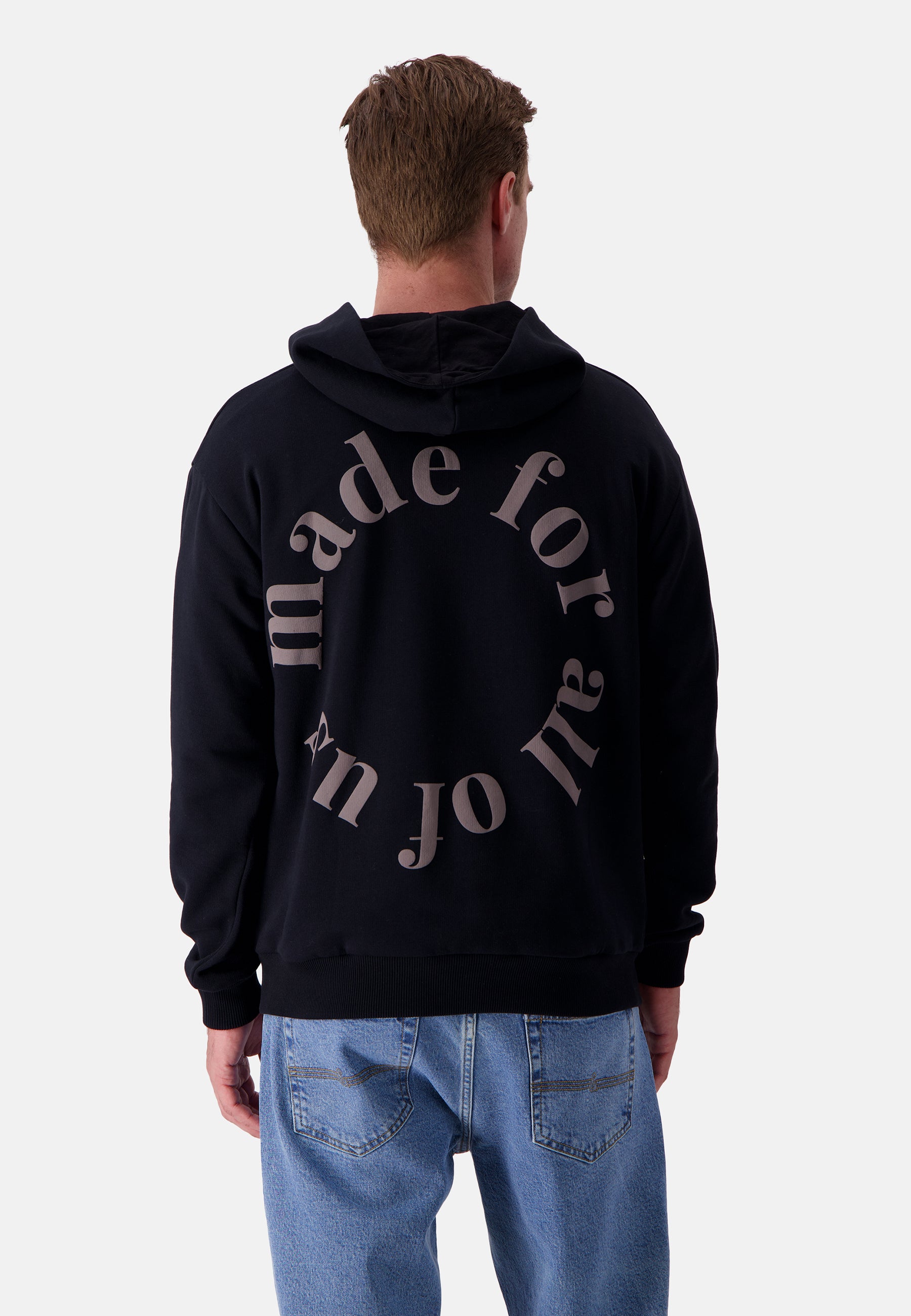 Hoodie MFAOS Print in Anthracite Hoodie Colours and Sons