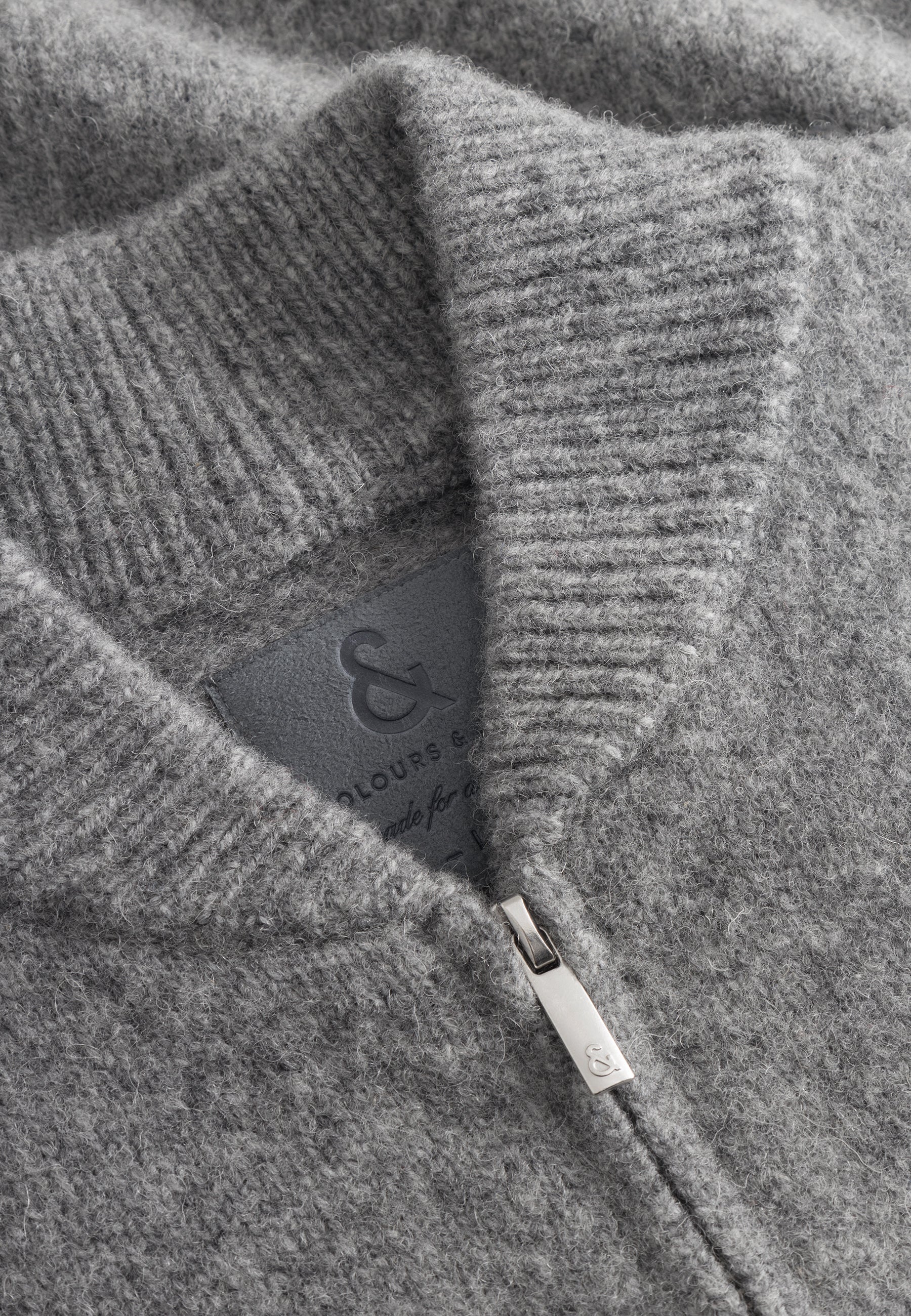 Bomber jacket in steel pullover Colours and Sons