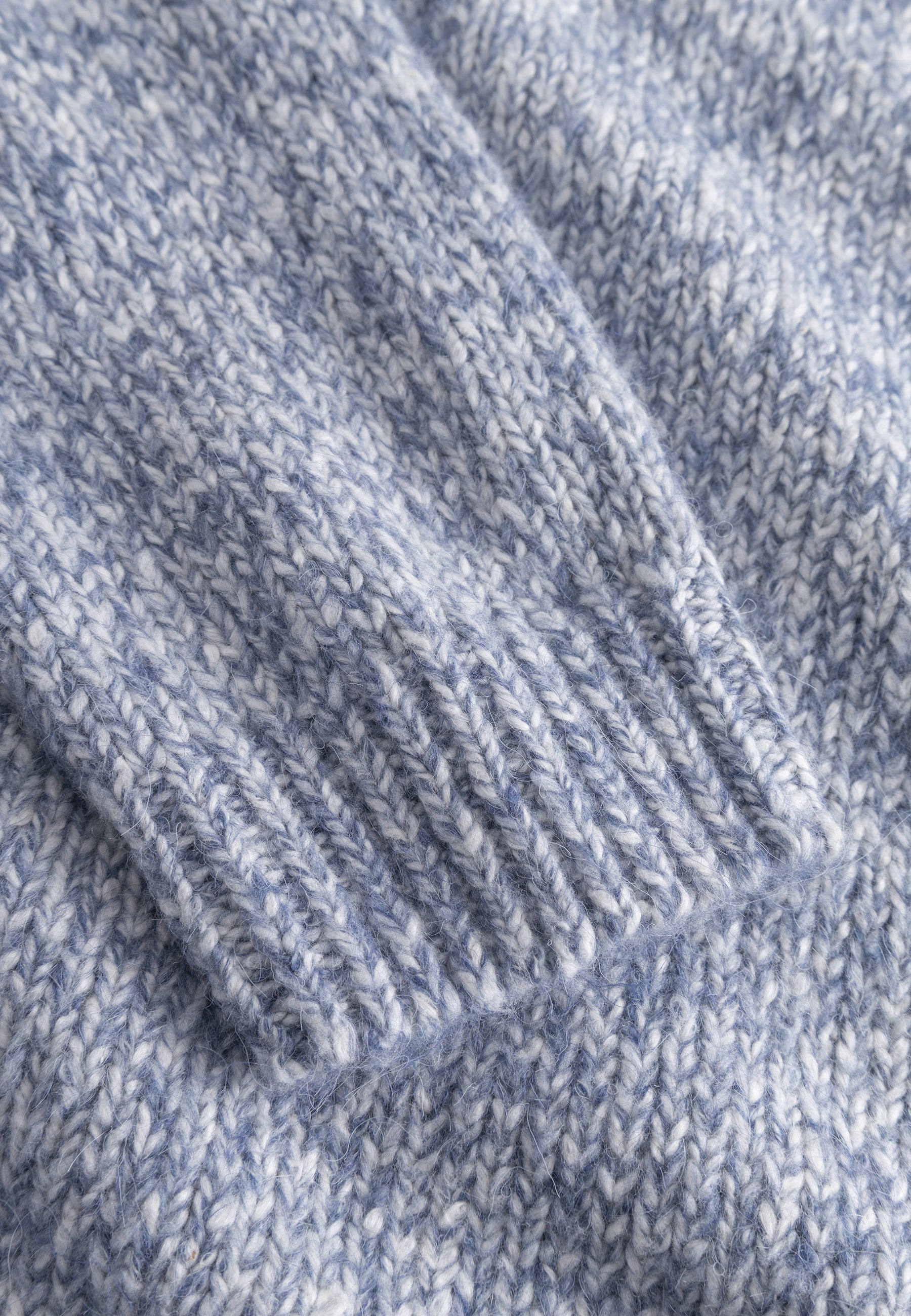 Roundneck-Marl in Stone Pullover Colours and Sons