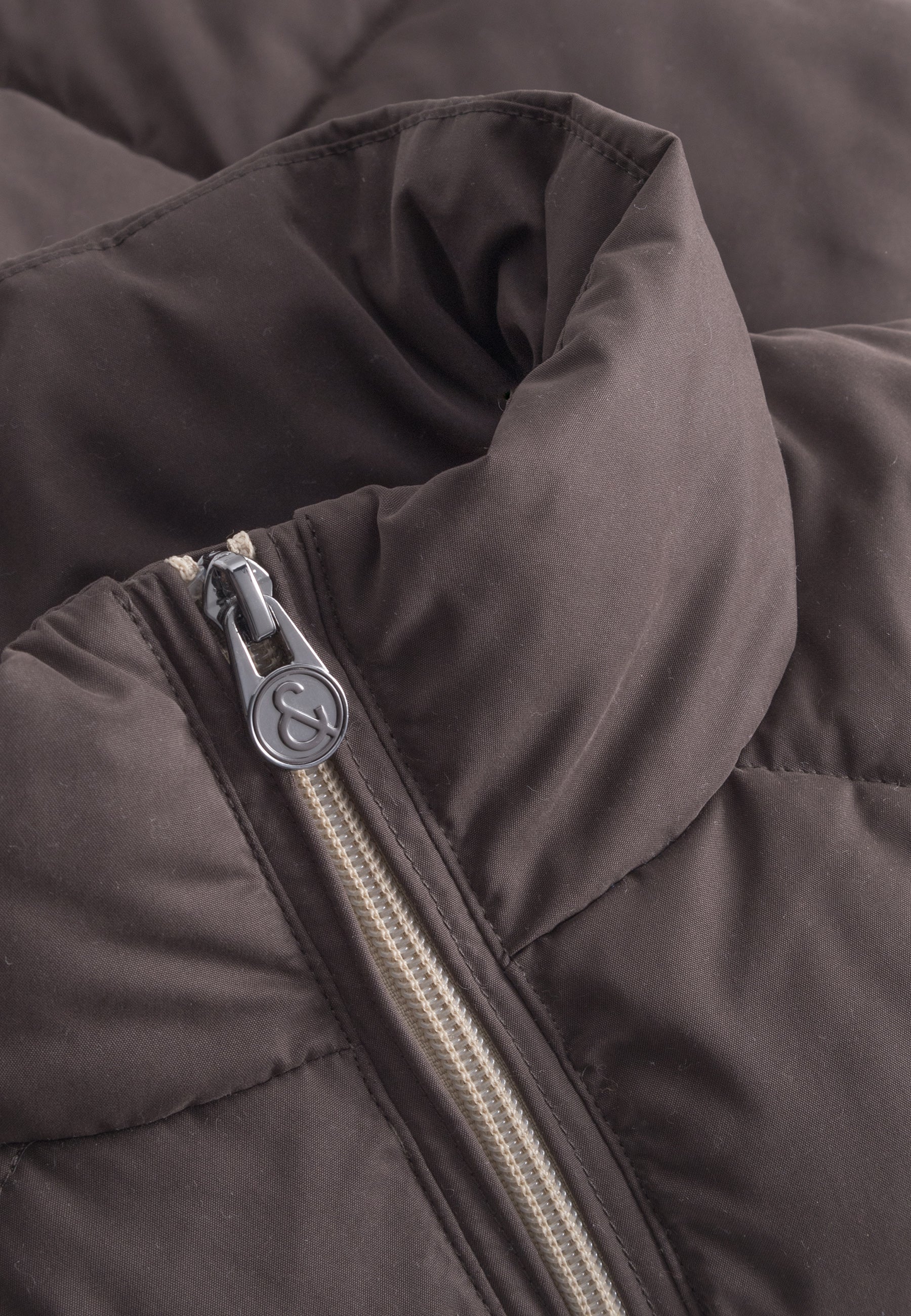 Vest Puffer Quilted in Lumber