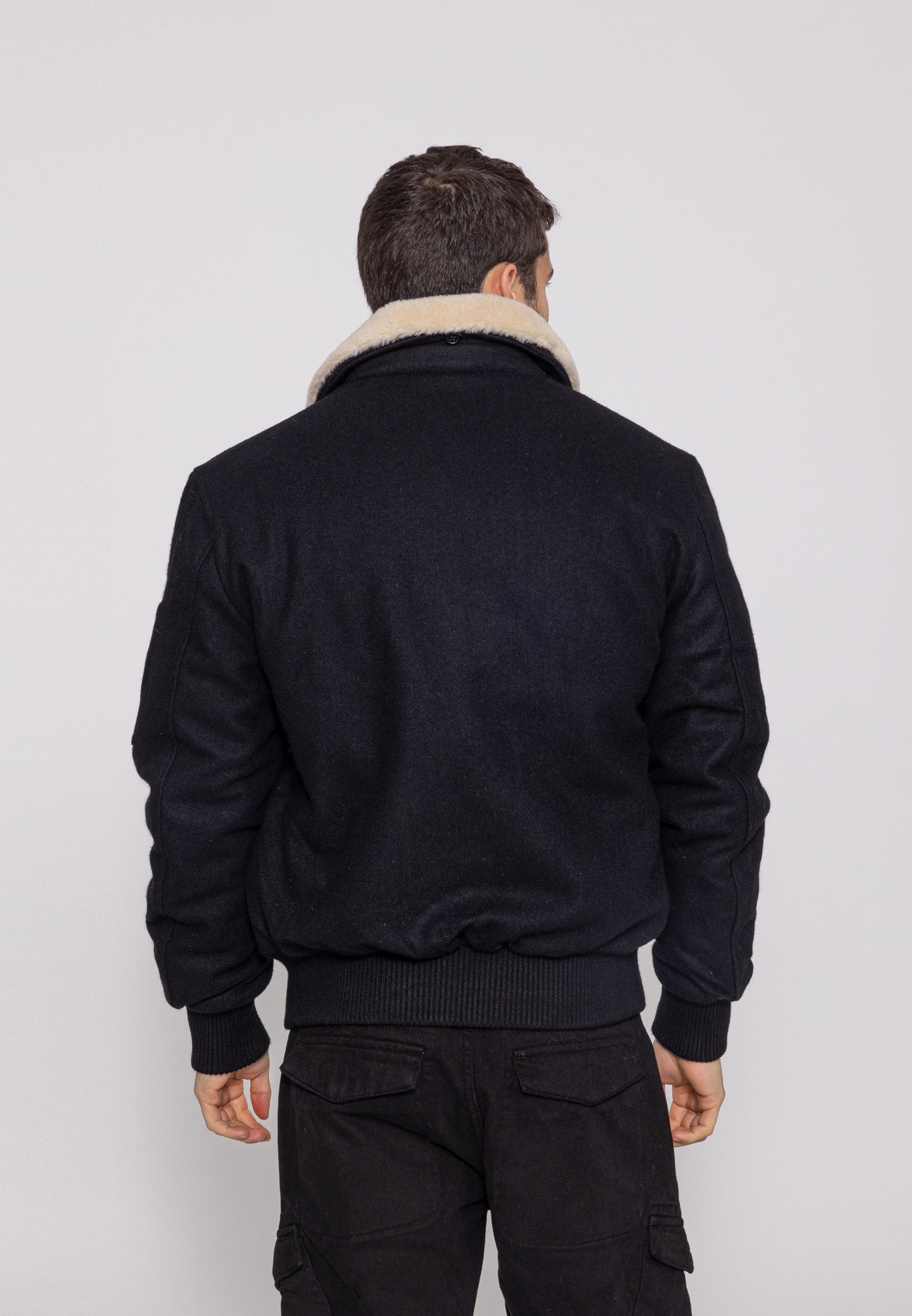 Aviator M Bomber Jacket in Black Jackets Bombers Original