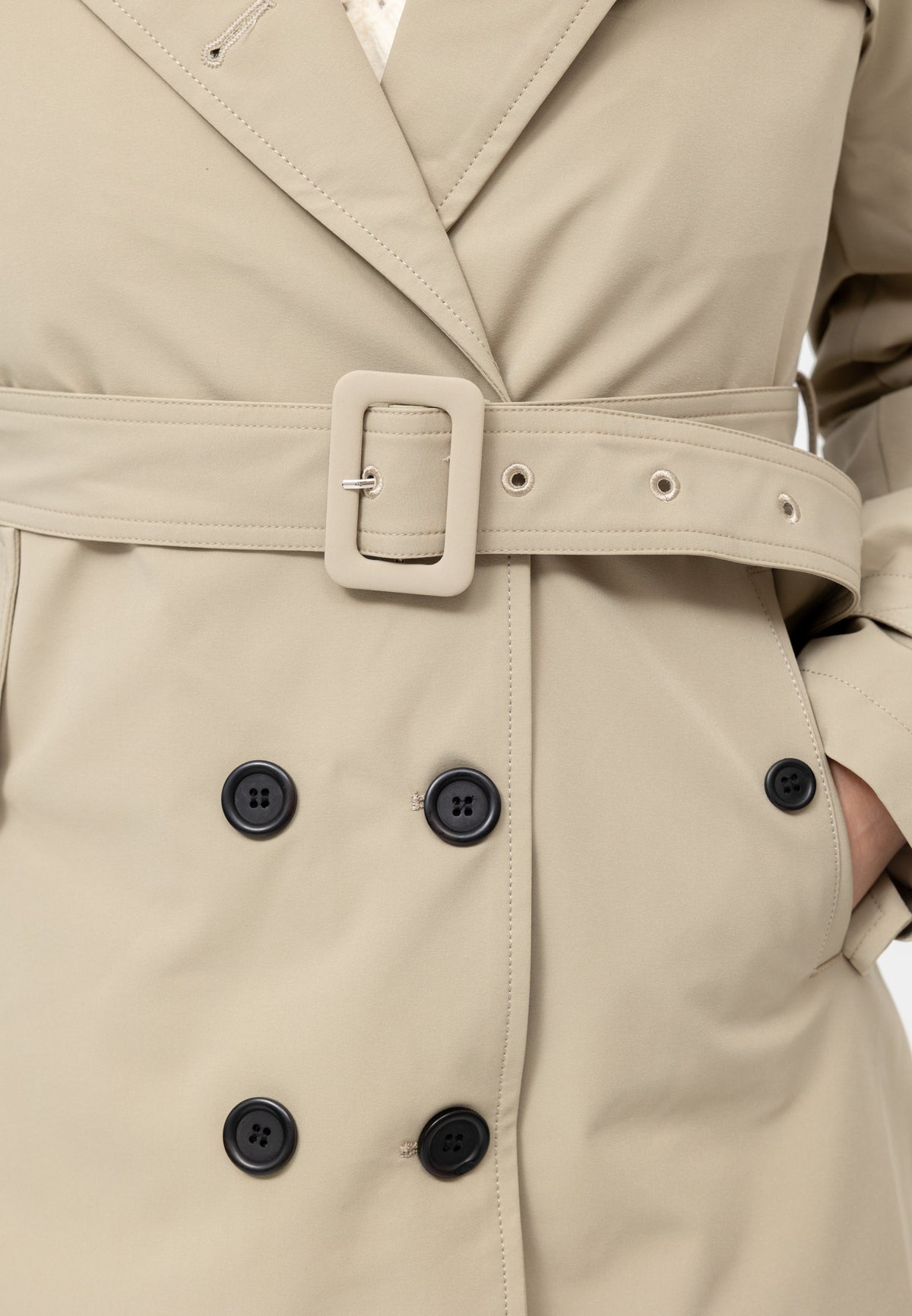 Birdy W trench coat in beige Jackets Bombers Original