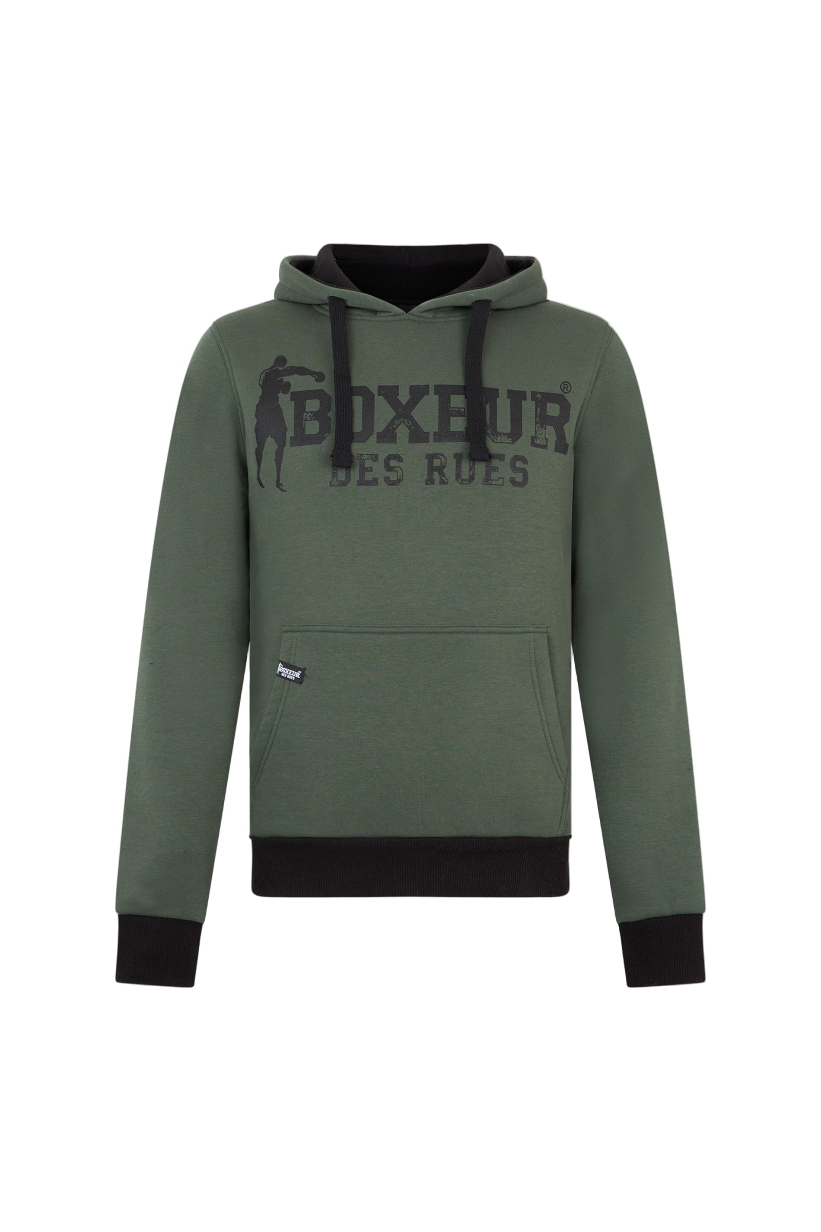 Hooded Sweatshirt in Sage Hooded Sweatshirt Boxeur des Rues