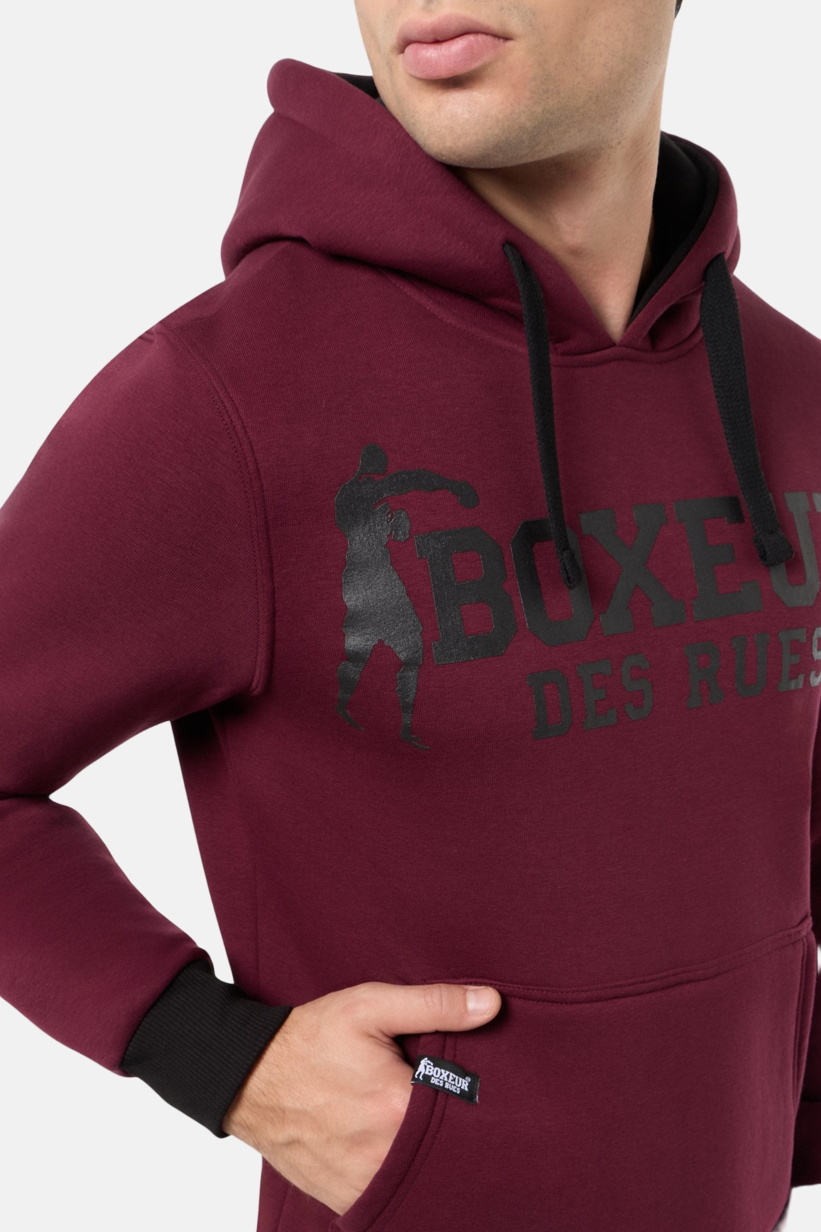Hooded Sweatshirt in Tawnyport Hooded Sweatshirt Boxeur des Rues