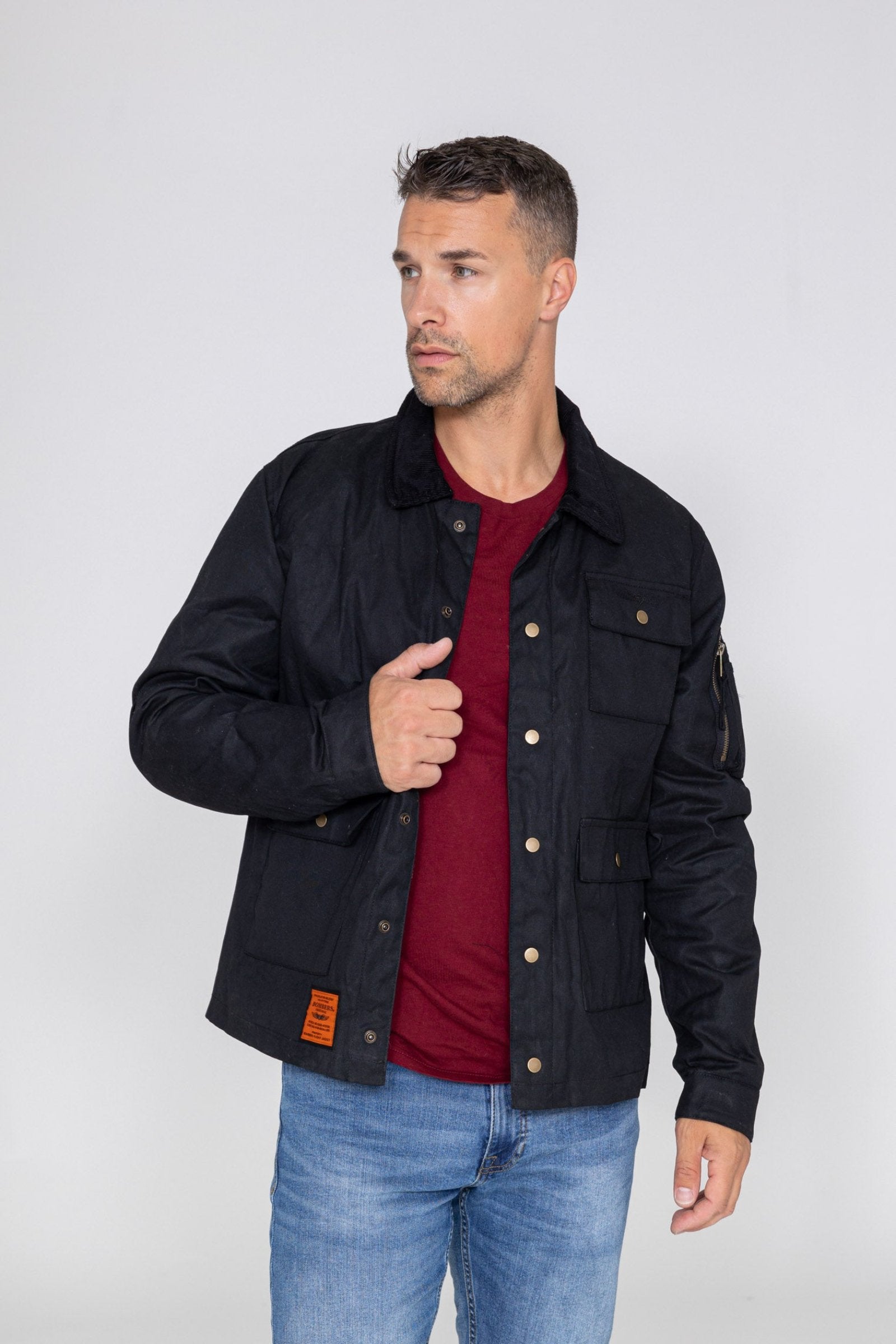 Dakota M field jacket in Black Jackets Bombers Original