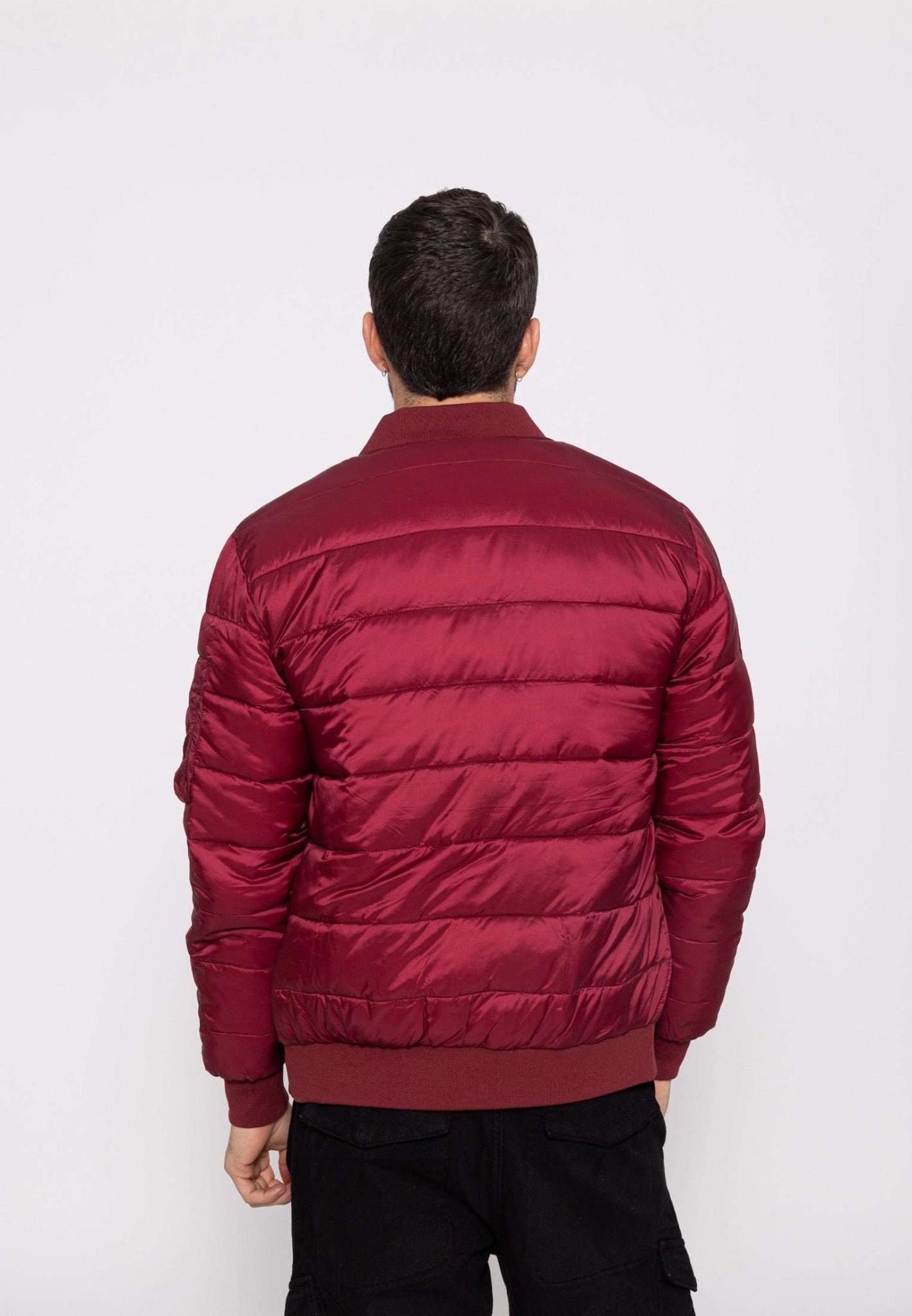 Dallas M down jacket in Burgundy Jackets Bombers Original