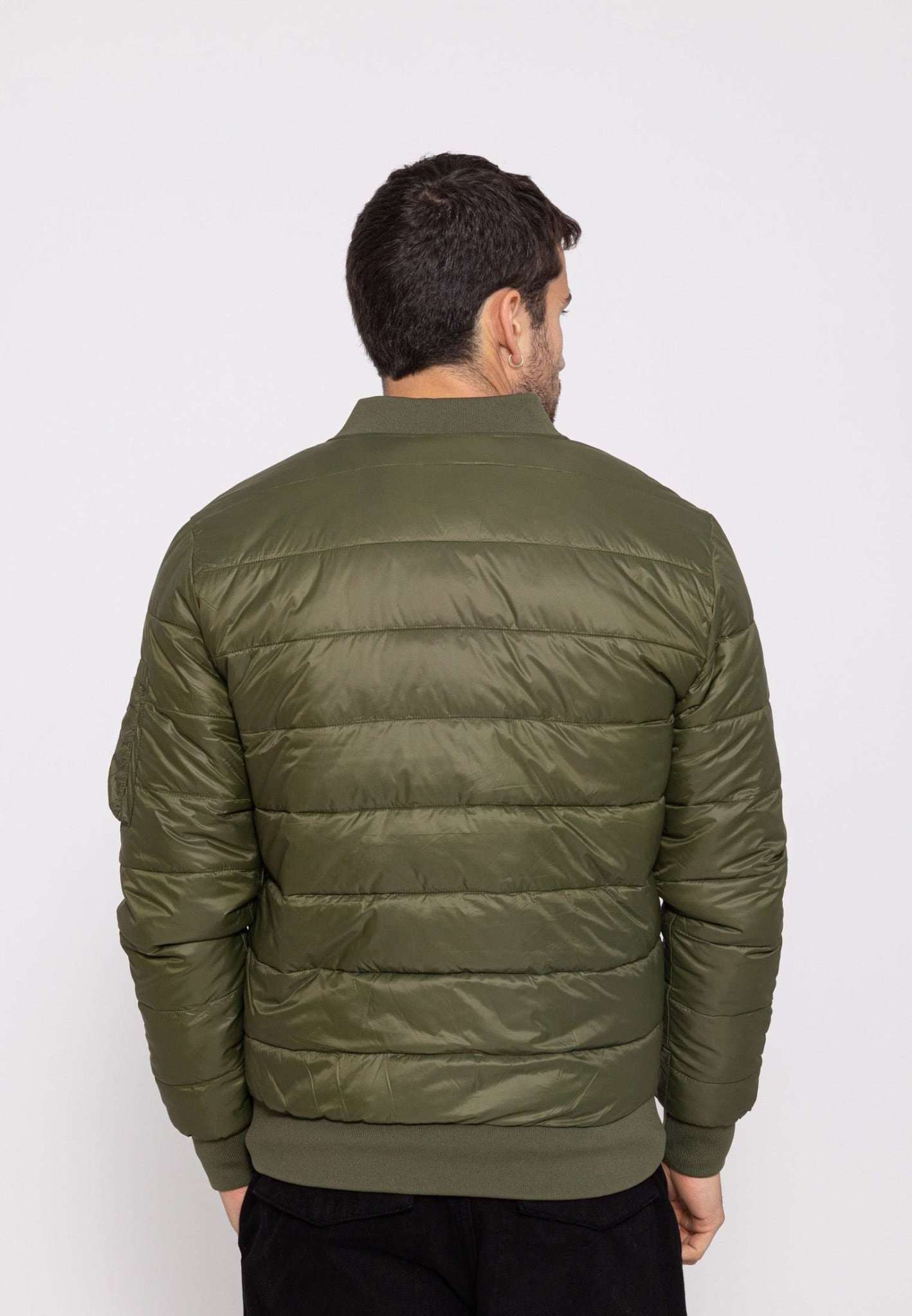 Dallas M down jacket in kaki Jackets Bombers Original