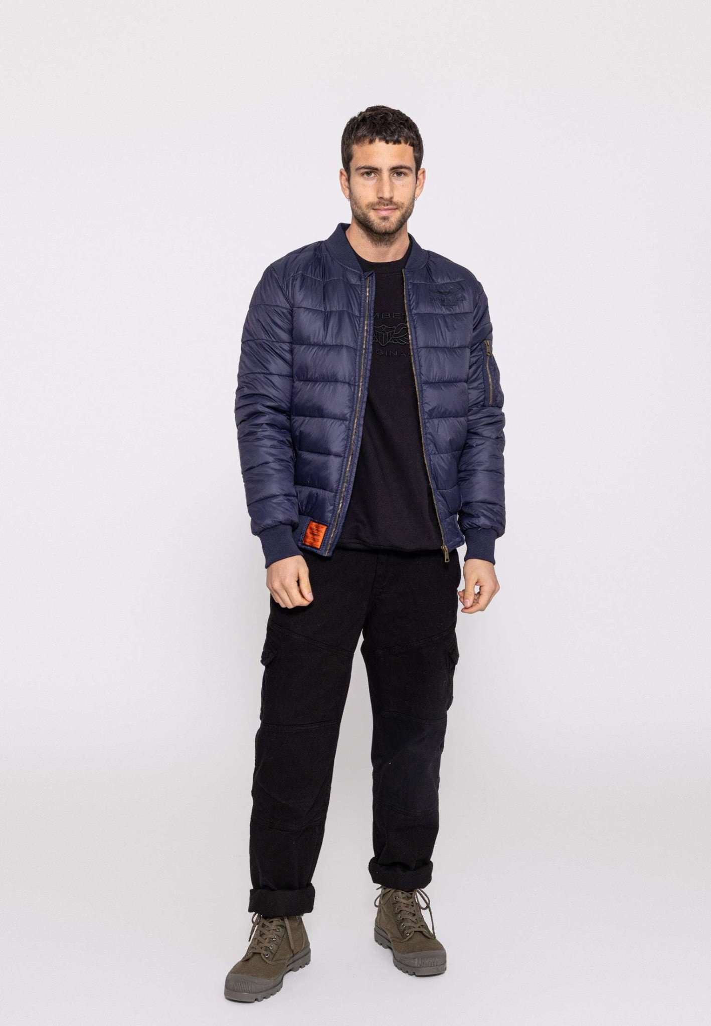 Dallas M down jacket in Navy Jackets Bombers Original