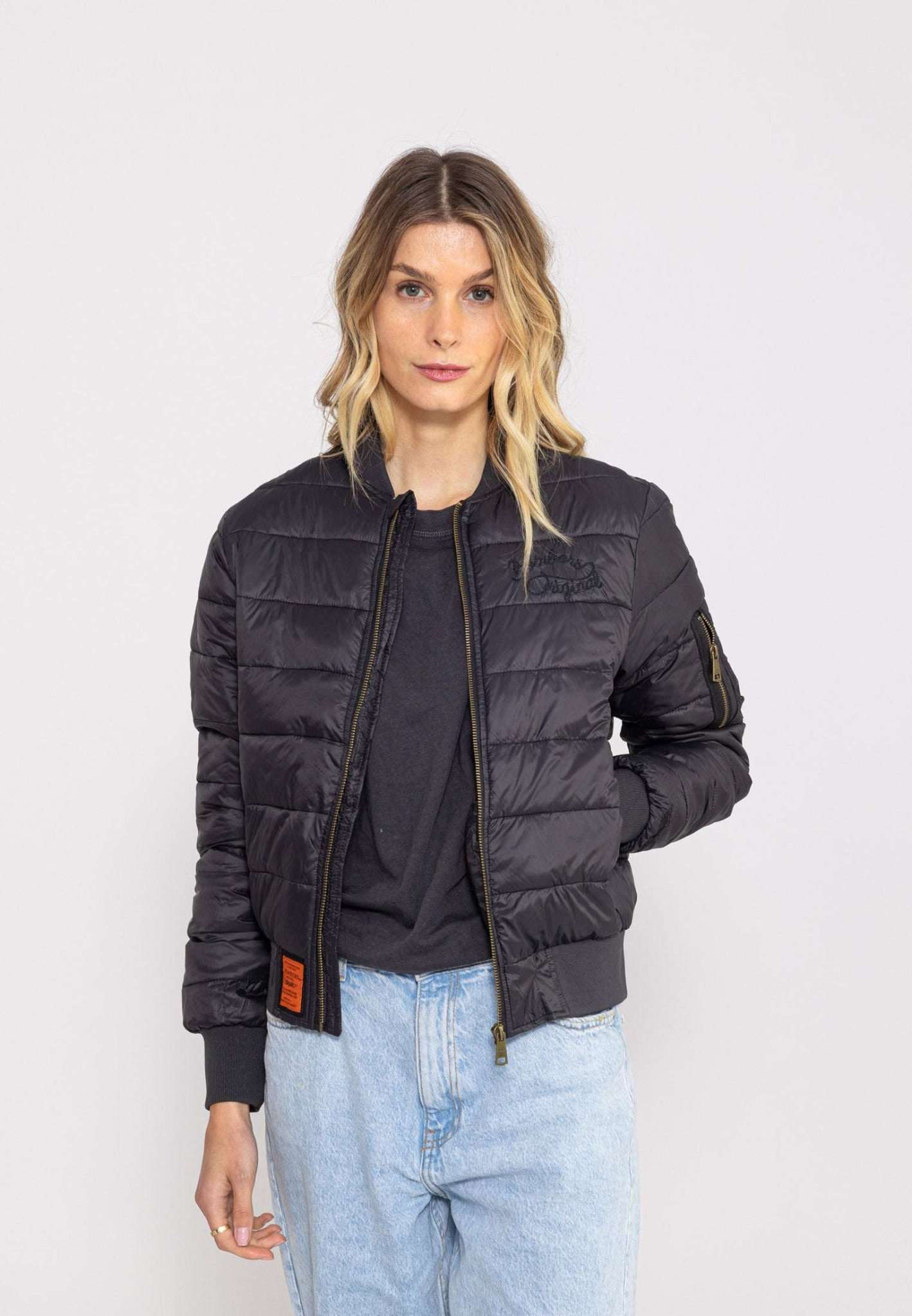 Dallas W down jacket in Black Jackets Bombers Original