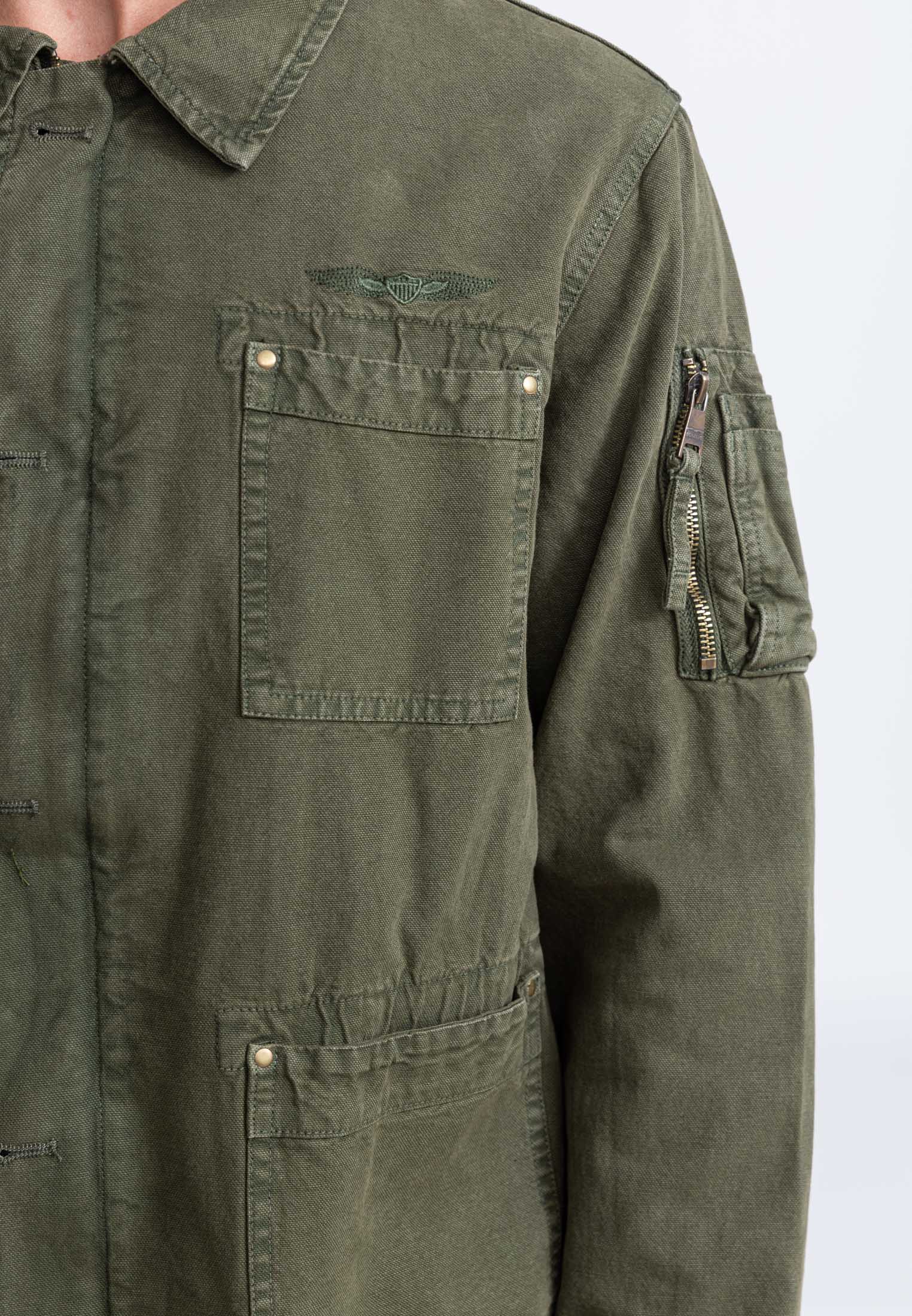 Davis M Jacket in Kaki Jackets Bombers Original
