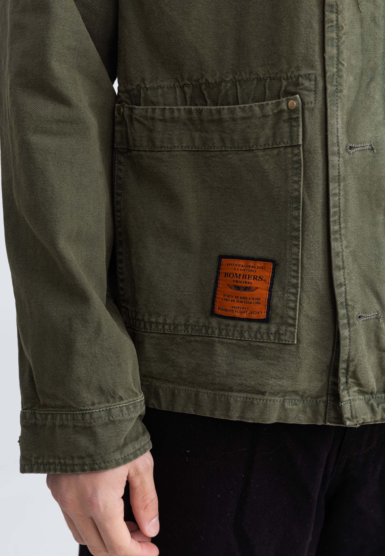 Davis M Jacket in Kaki Jackets Bombers Original