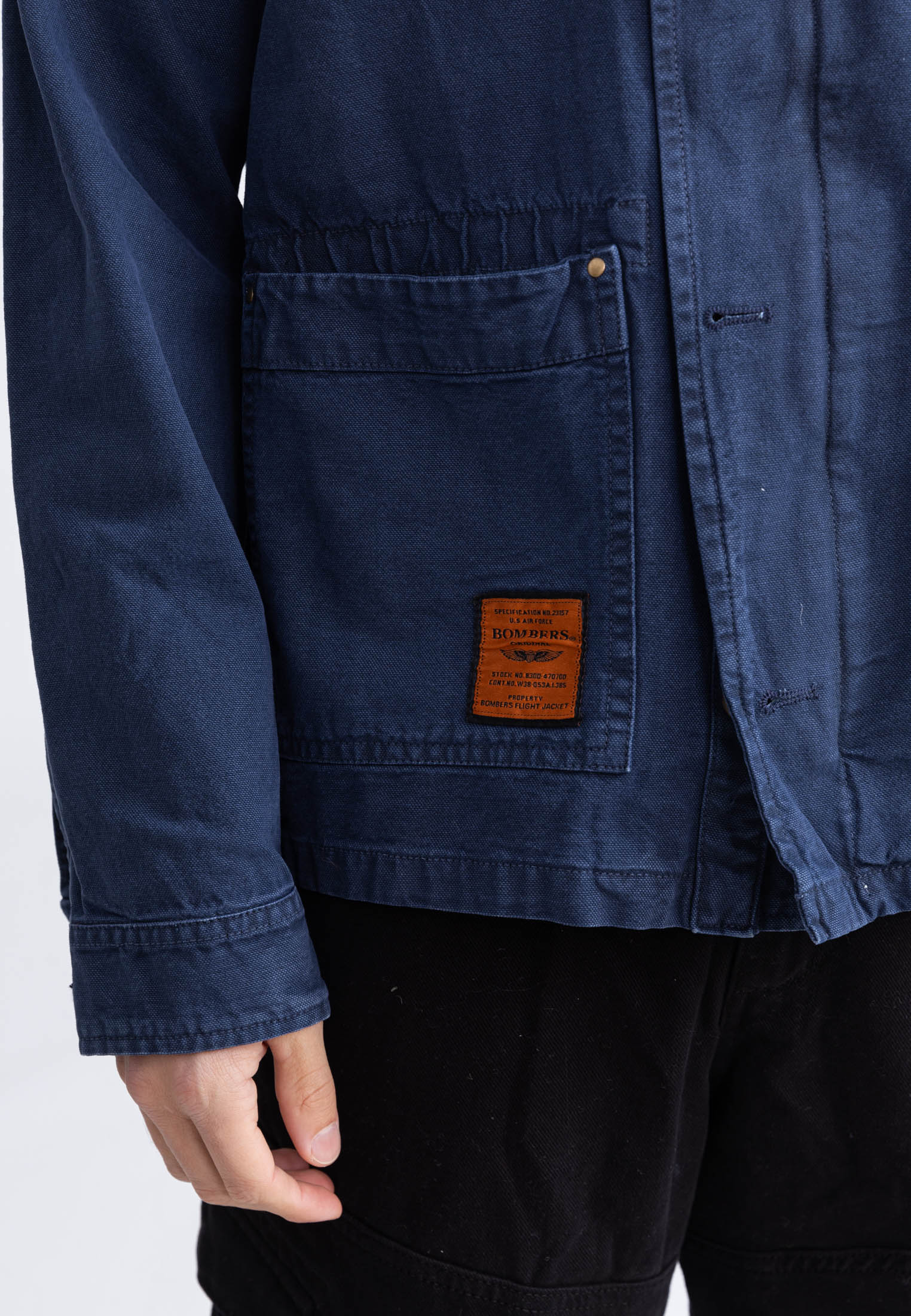 Davis M Jacket in Navy Jackets Bombers Original