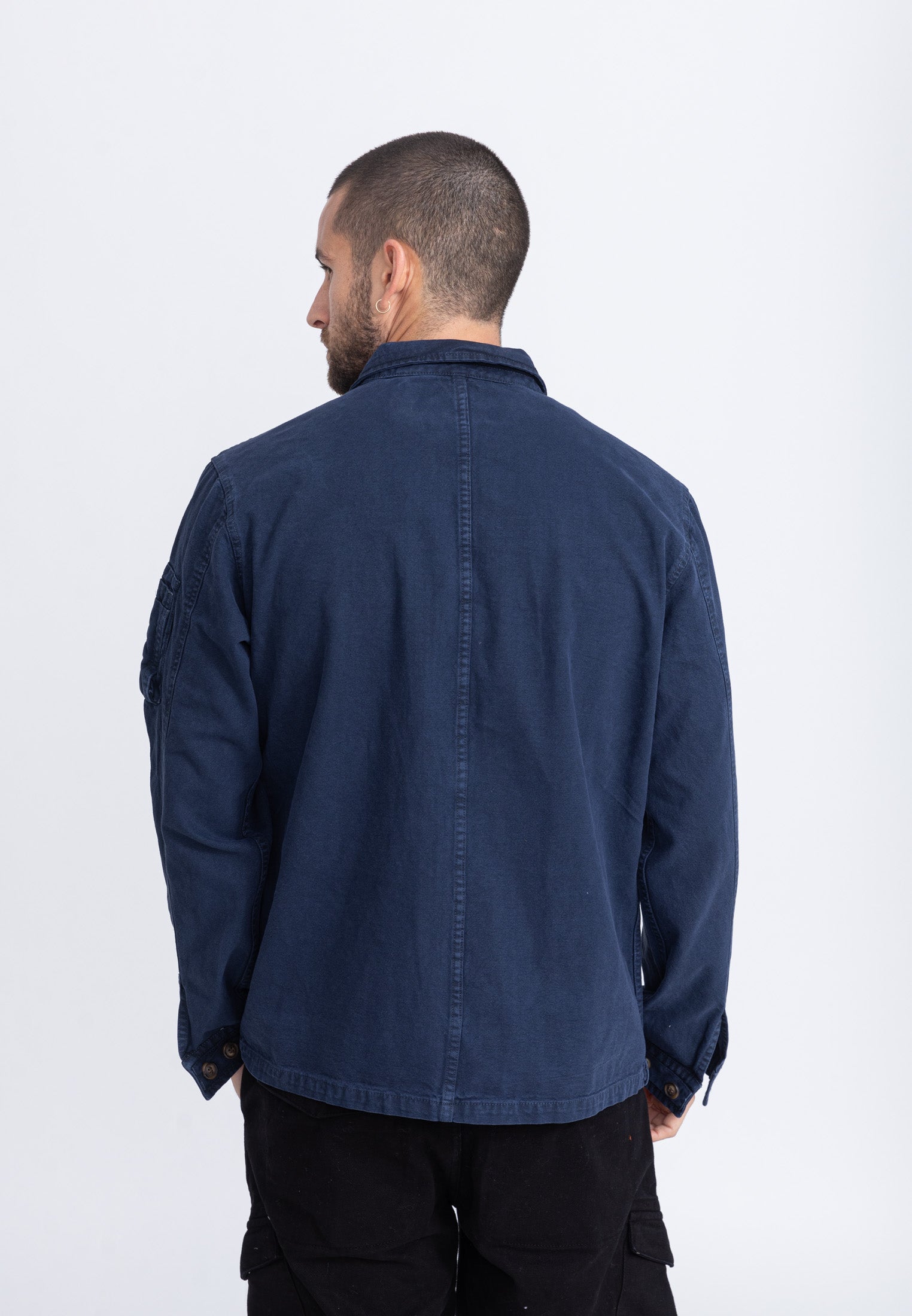 Davis M Jacket in Navy Jackets Bombers Original