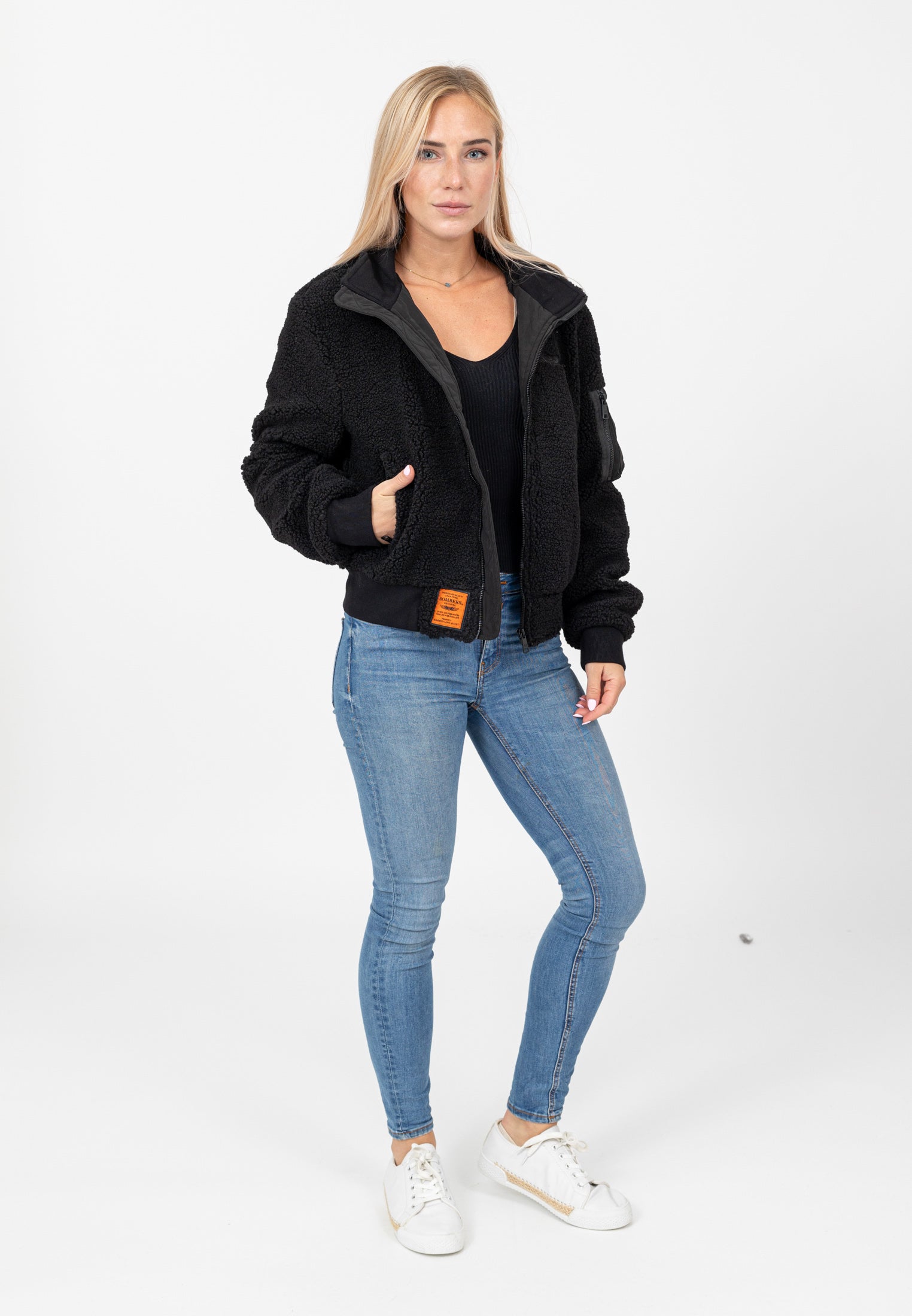 Edmonton-W in Black Jackets Bombers Original