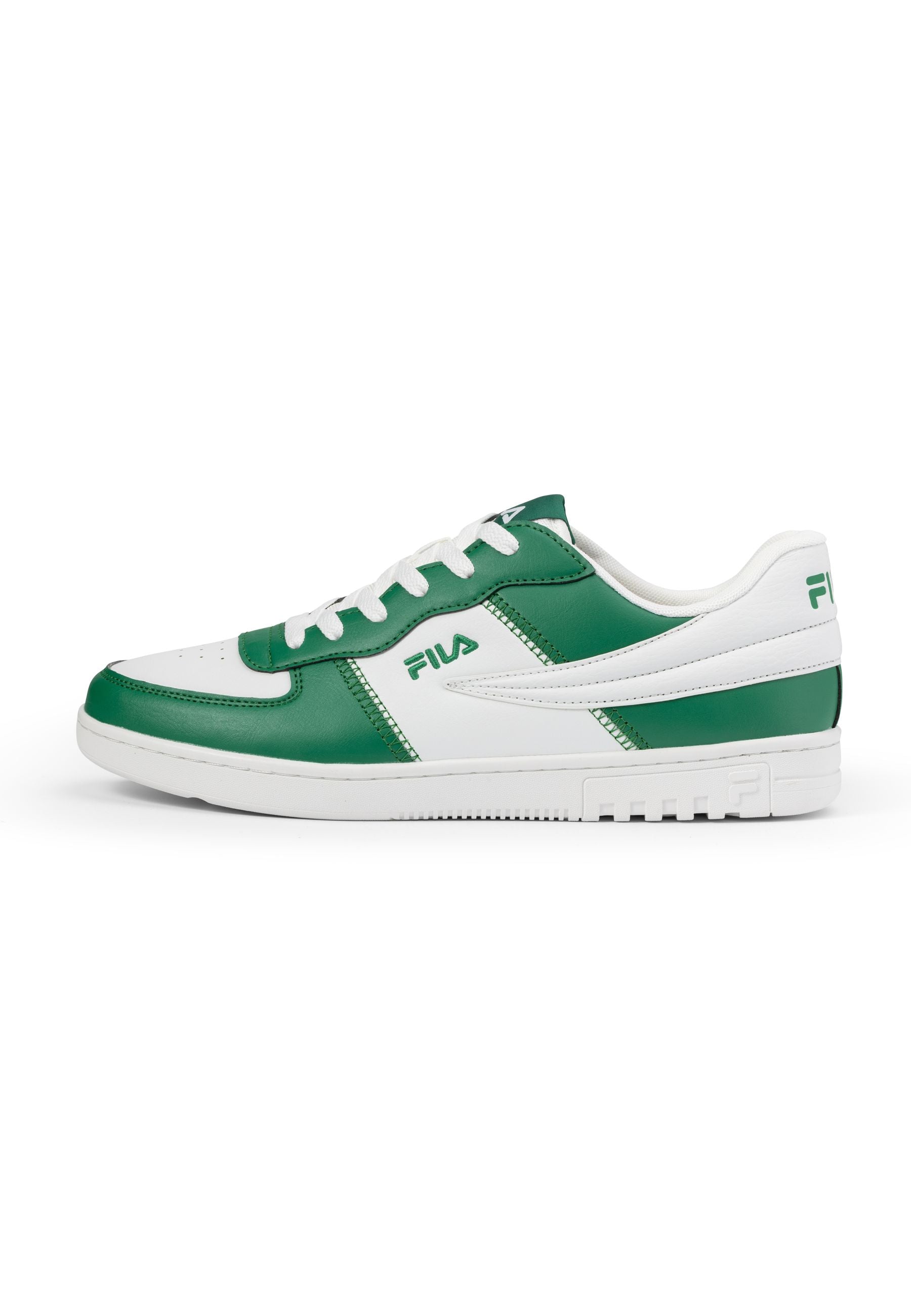 Fila shoes white green best sale