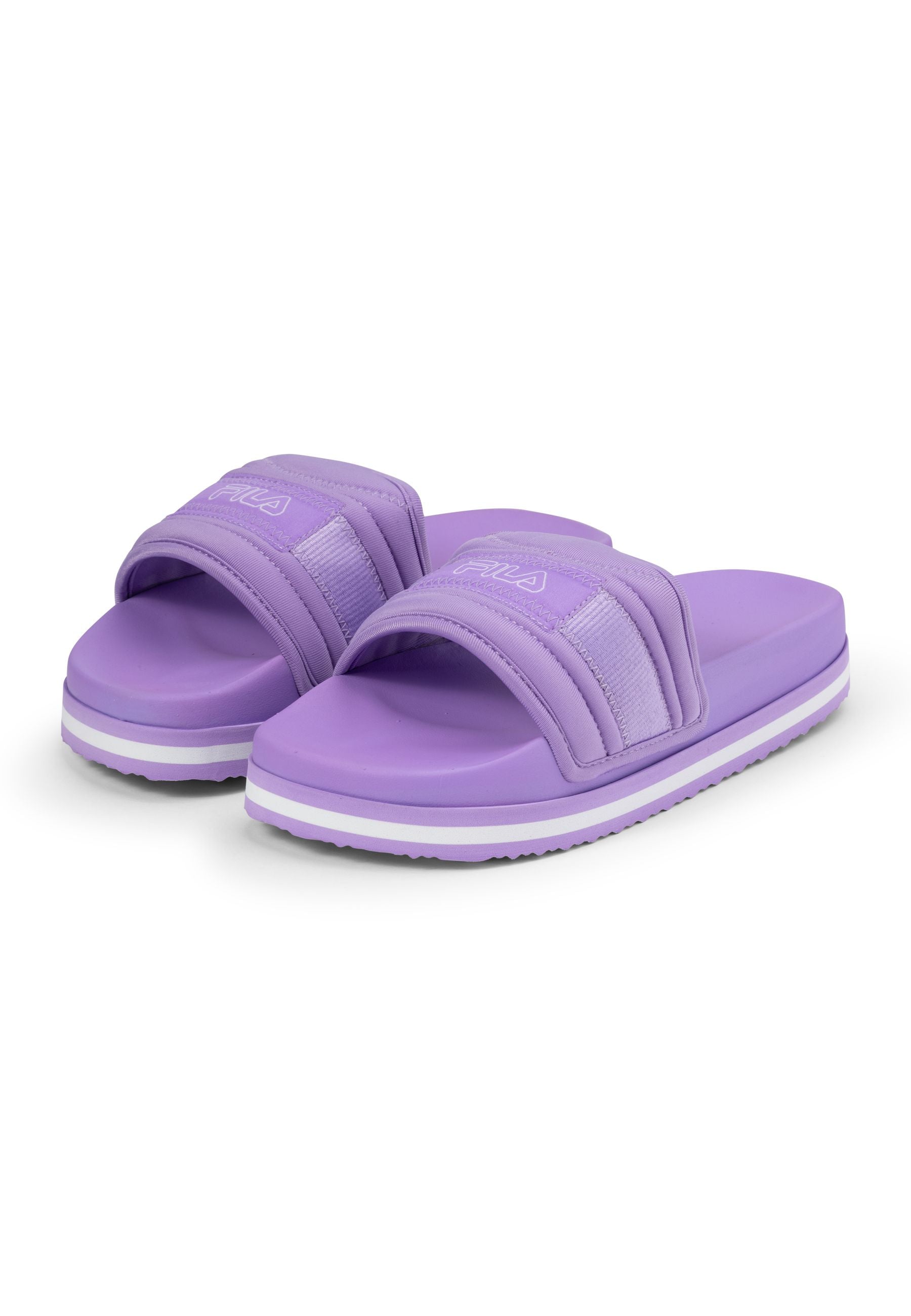 Morro Bay Zeppa Lounge Slipper Wmn in Viola Slippers Fila