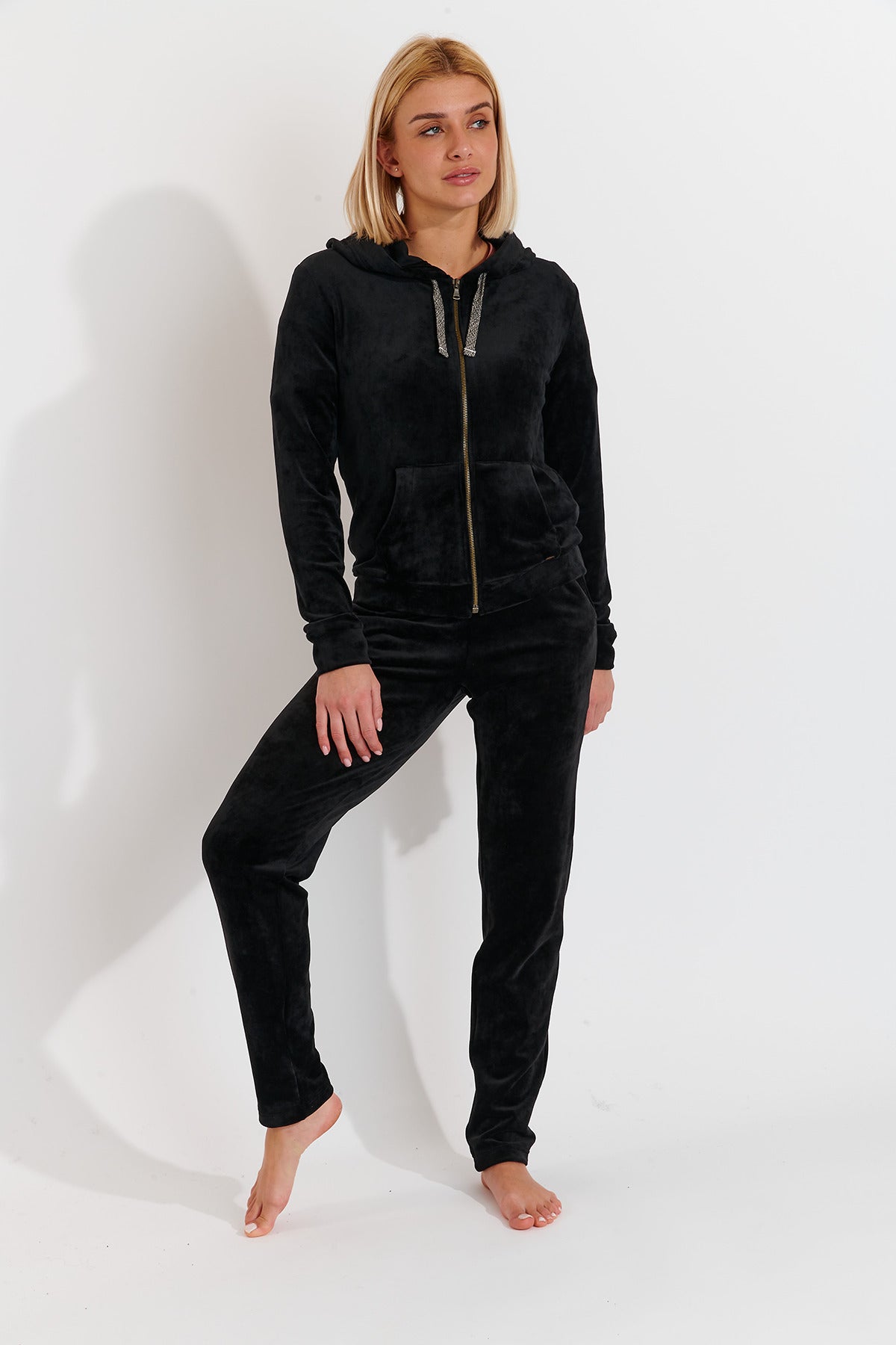 FRESCO-SEALAKE Sweat jacket in Noir Sweat jackets Banana Moon