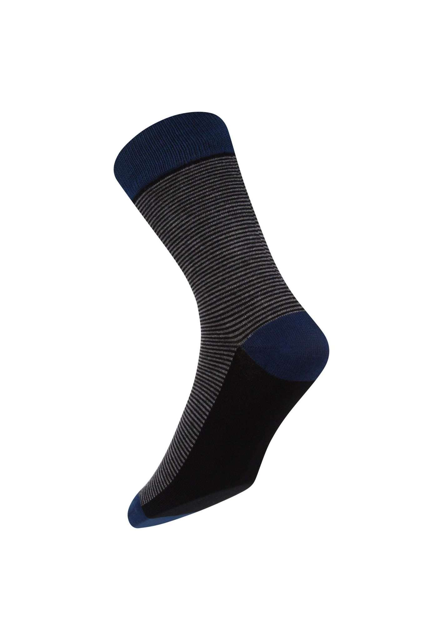 3 Pack Giftbox Socks Elwell in Charcoal Marl Socks Lee