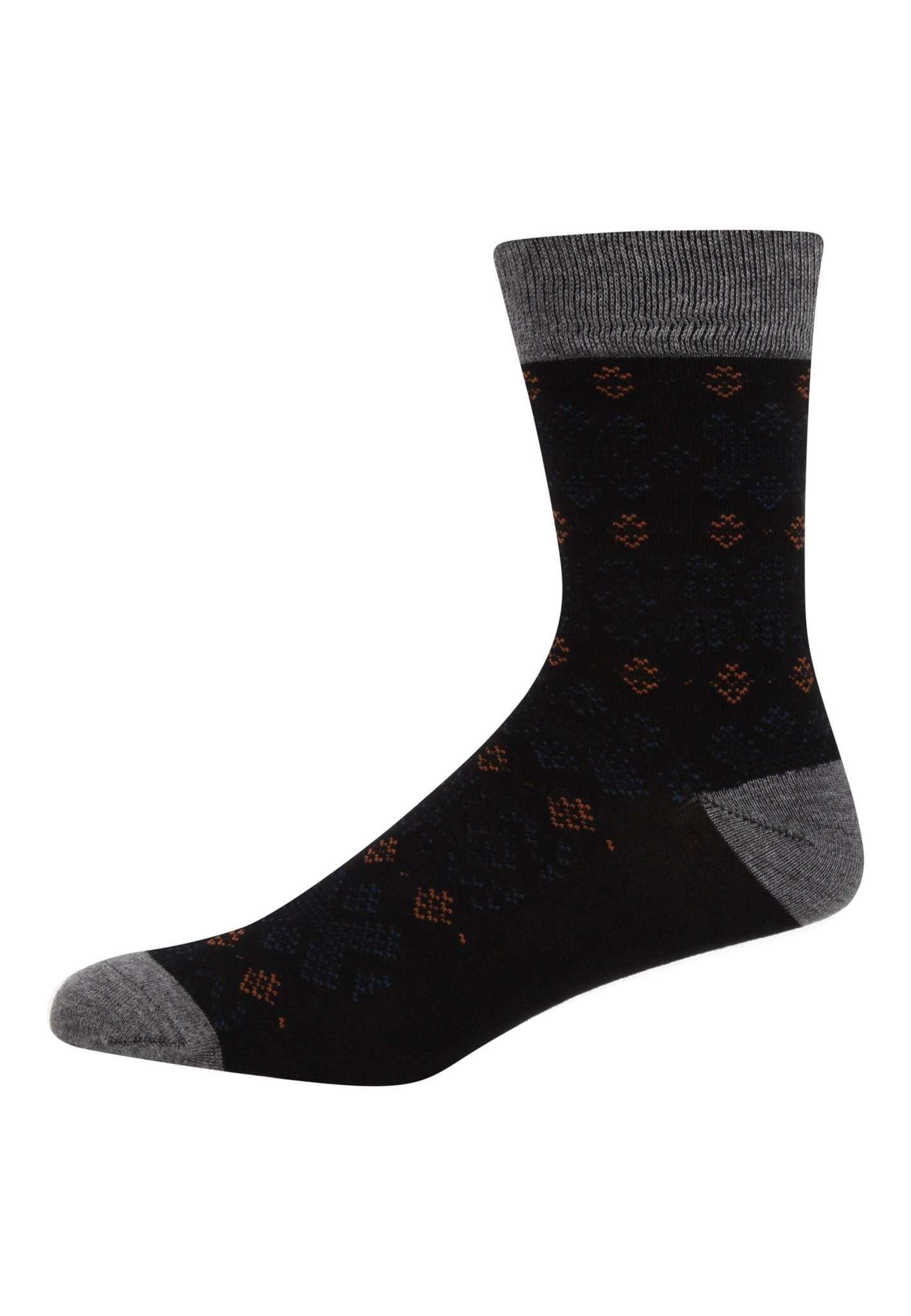 3 Pack Giftbox Socks Elwell in Charcoal Marl Socks Lee