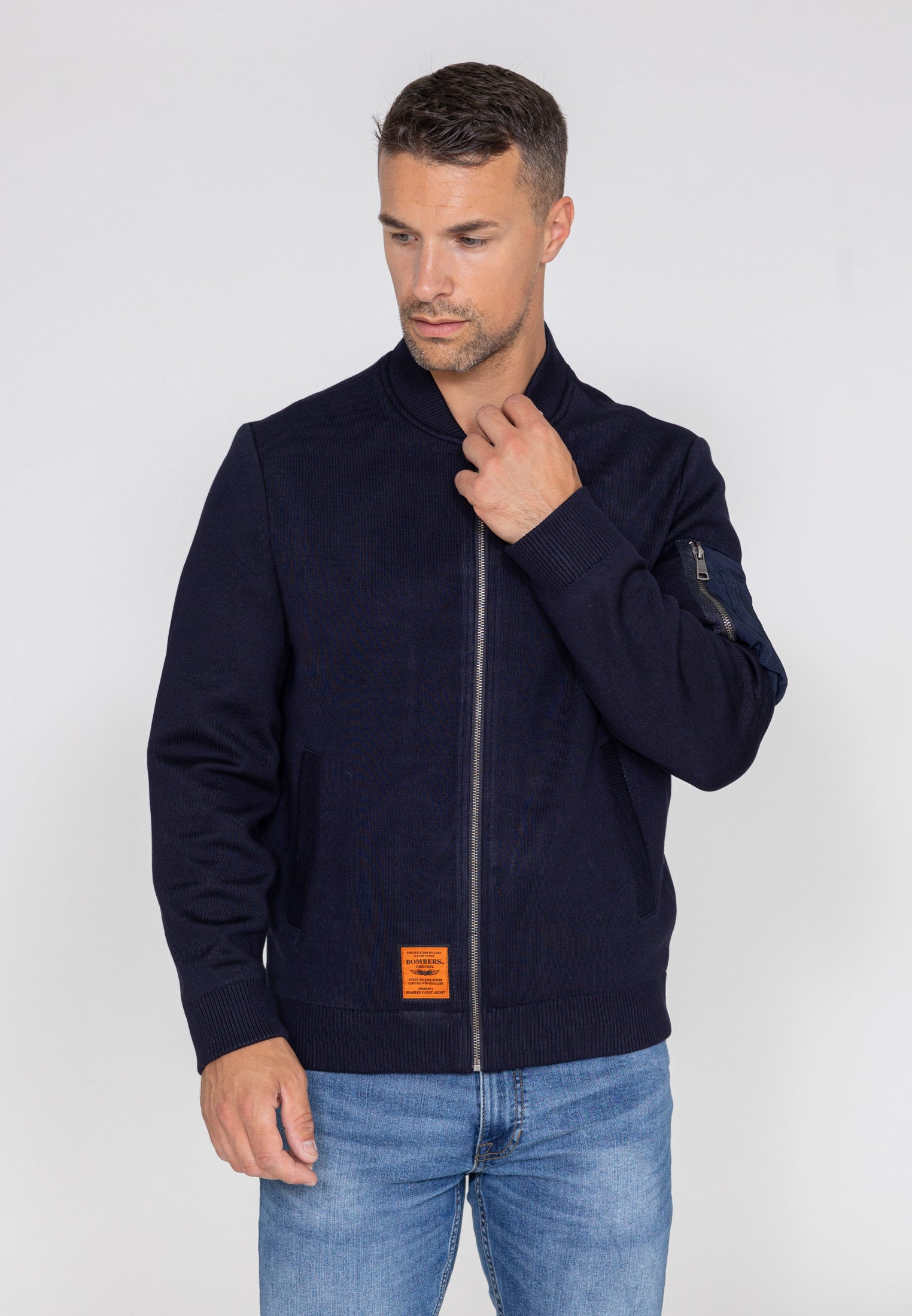 Hays M bomber jacket in Navy Jackets Bombers Original