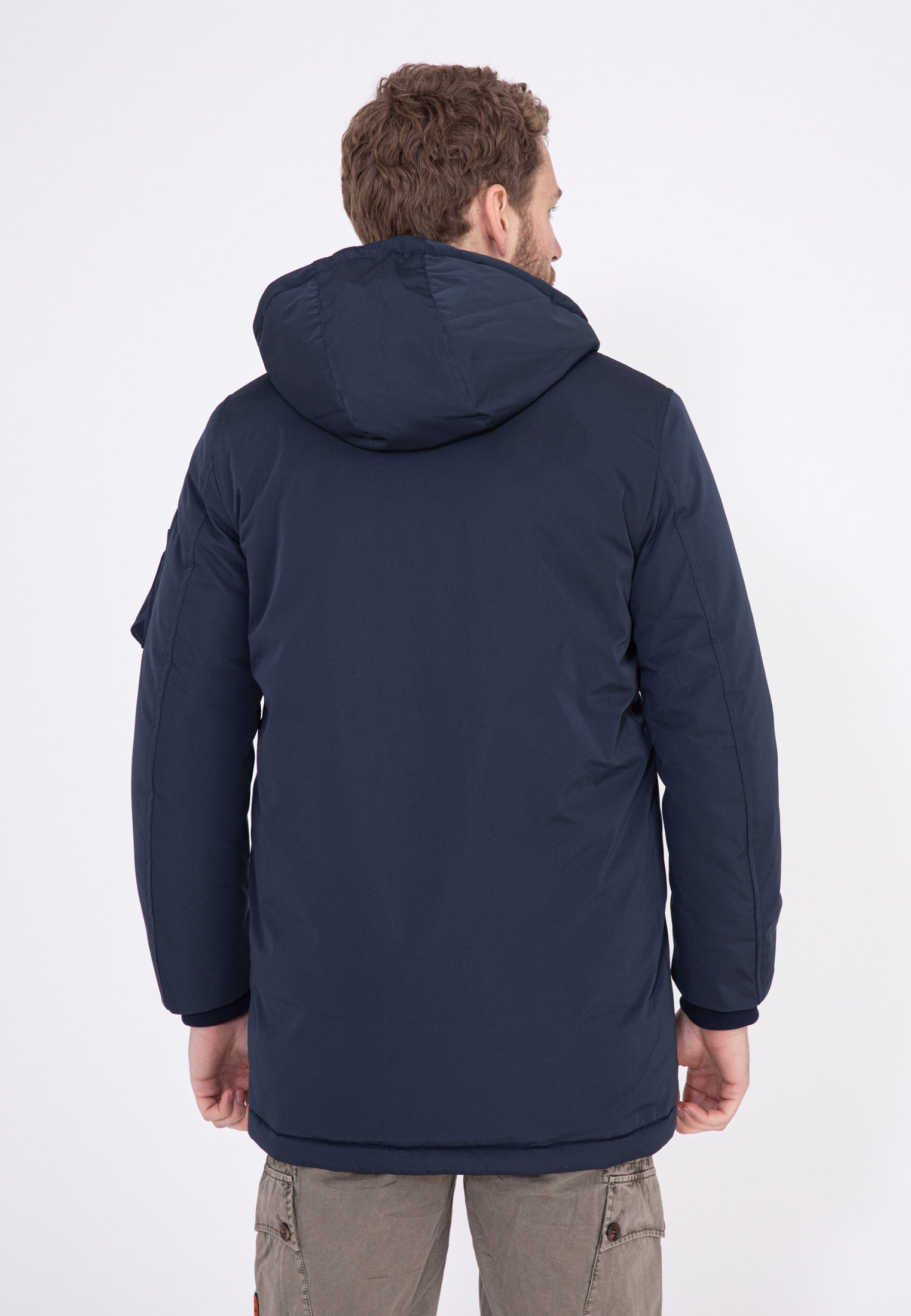 Iowa M down jacket in Navy Jackets Bombers Original