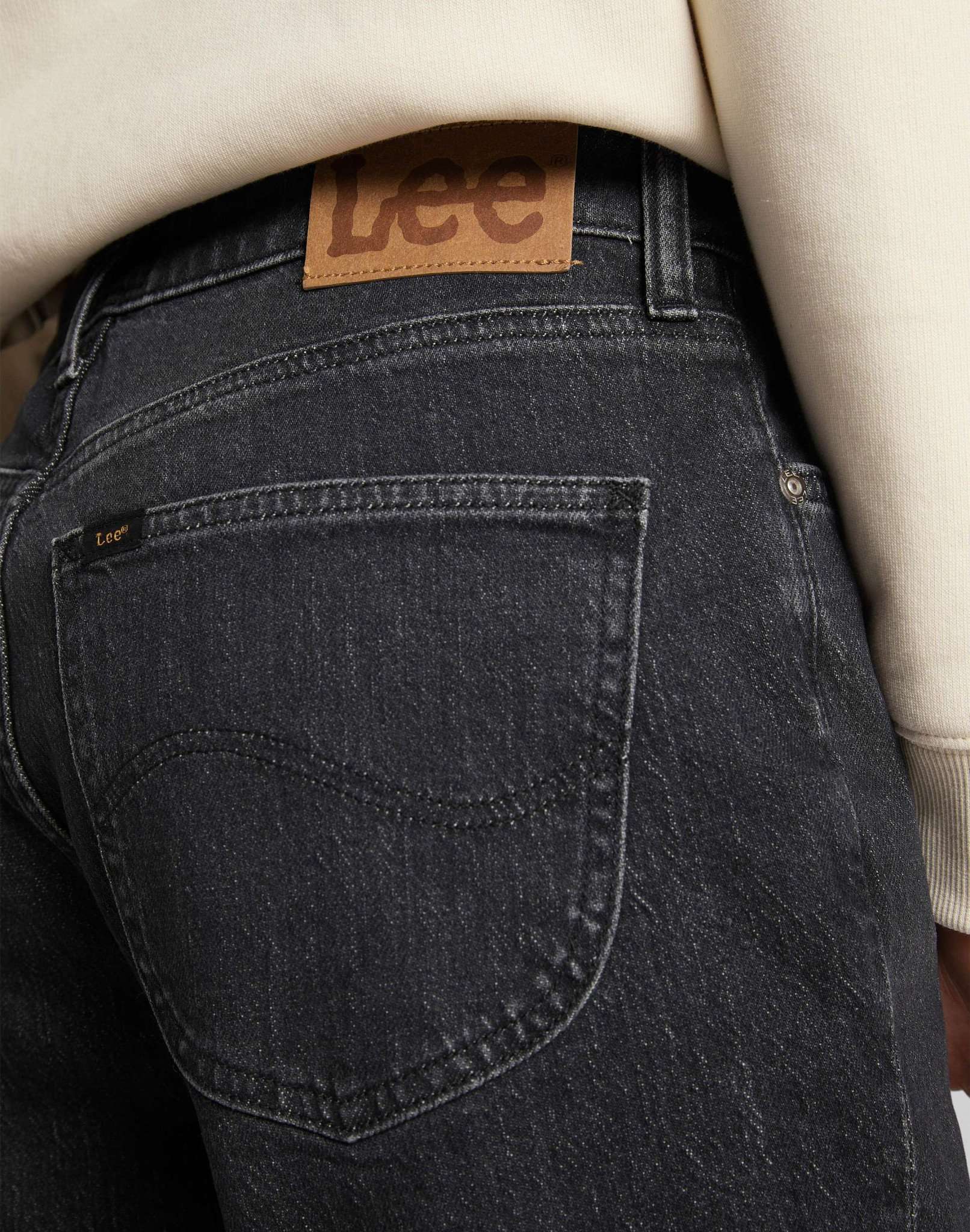 Carol in skirt jeans Lee