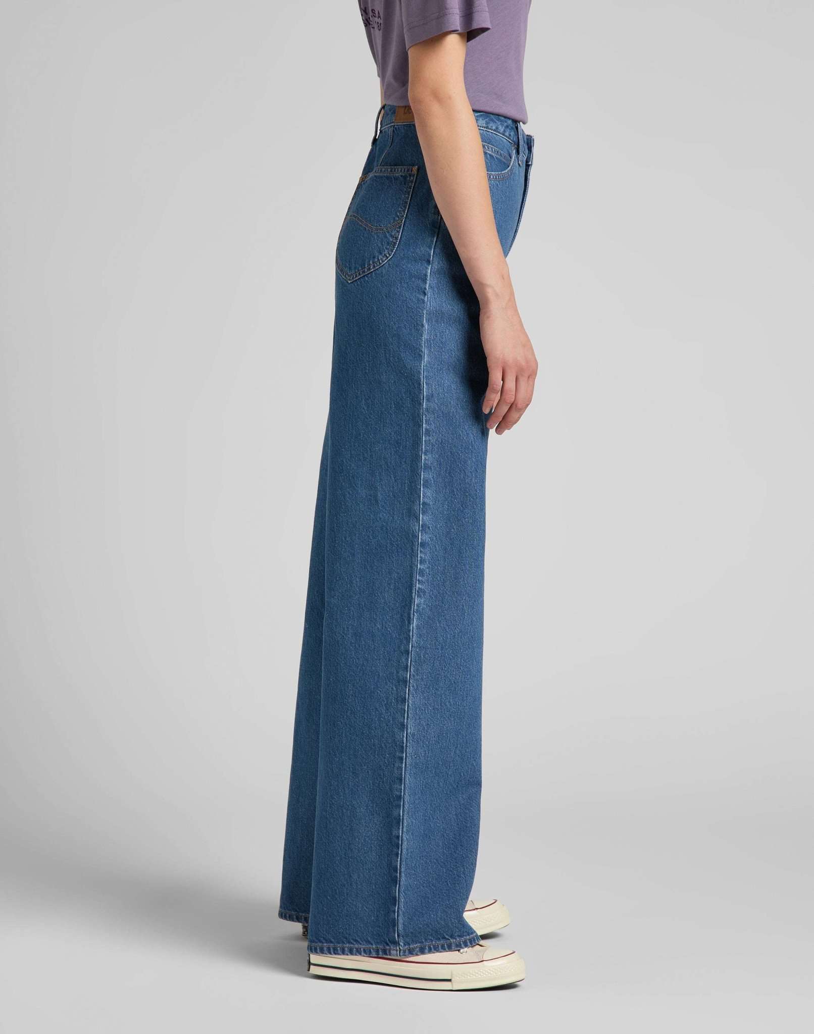 Stella A Line in Stonewash Ava Jeans Lee