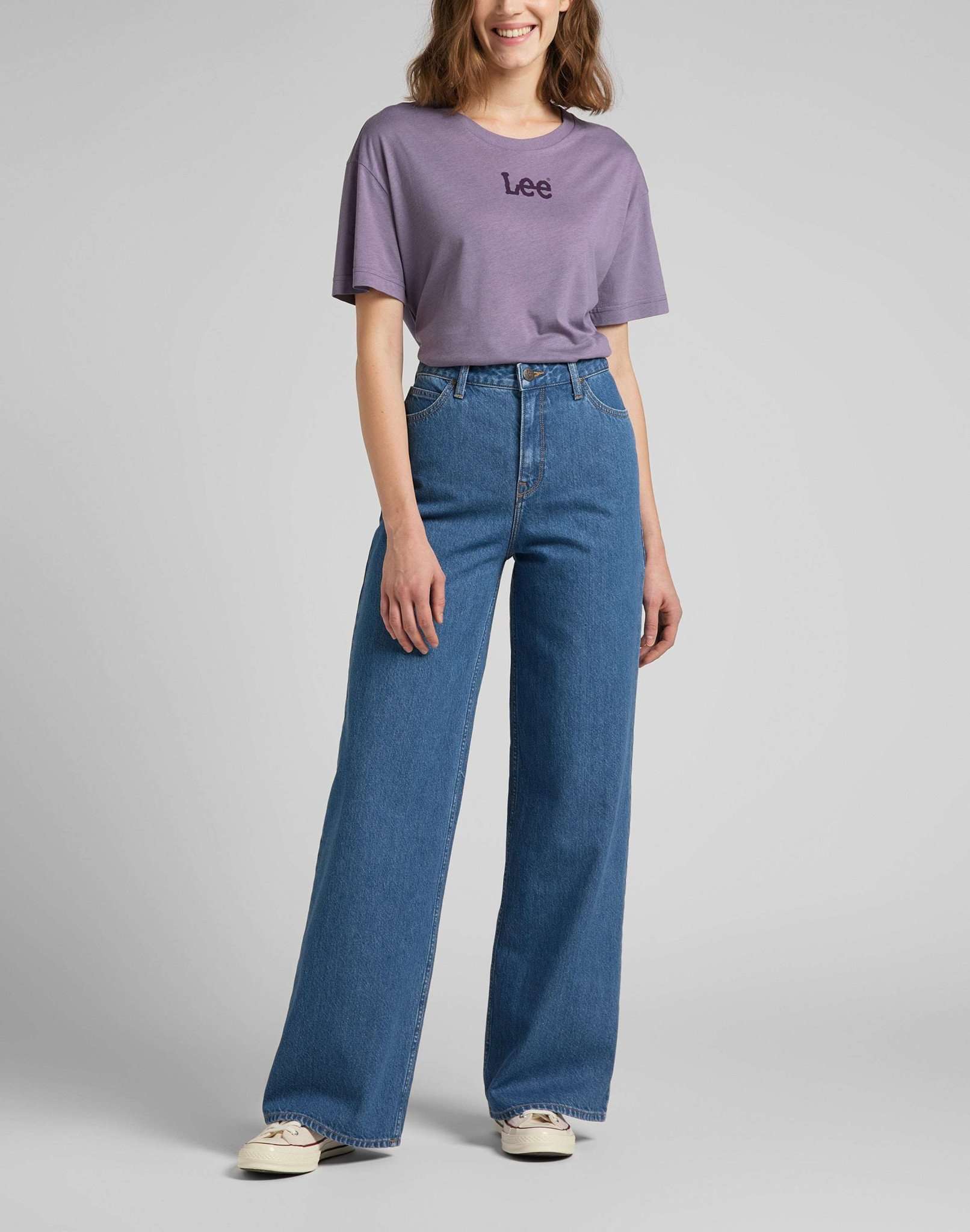 Stella A Line in Stonewash Ava Jeans Lee