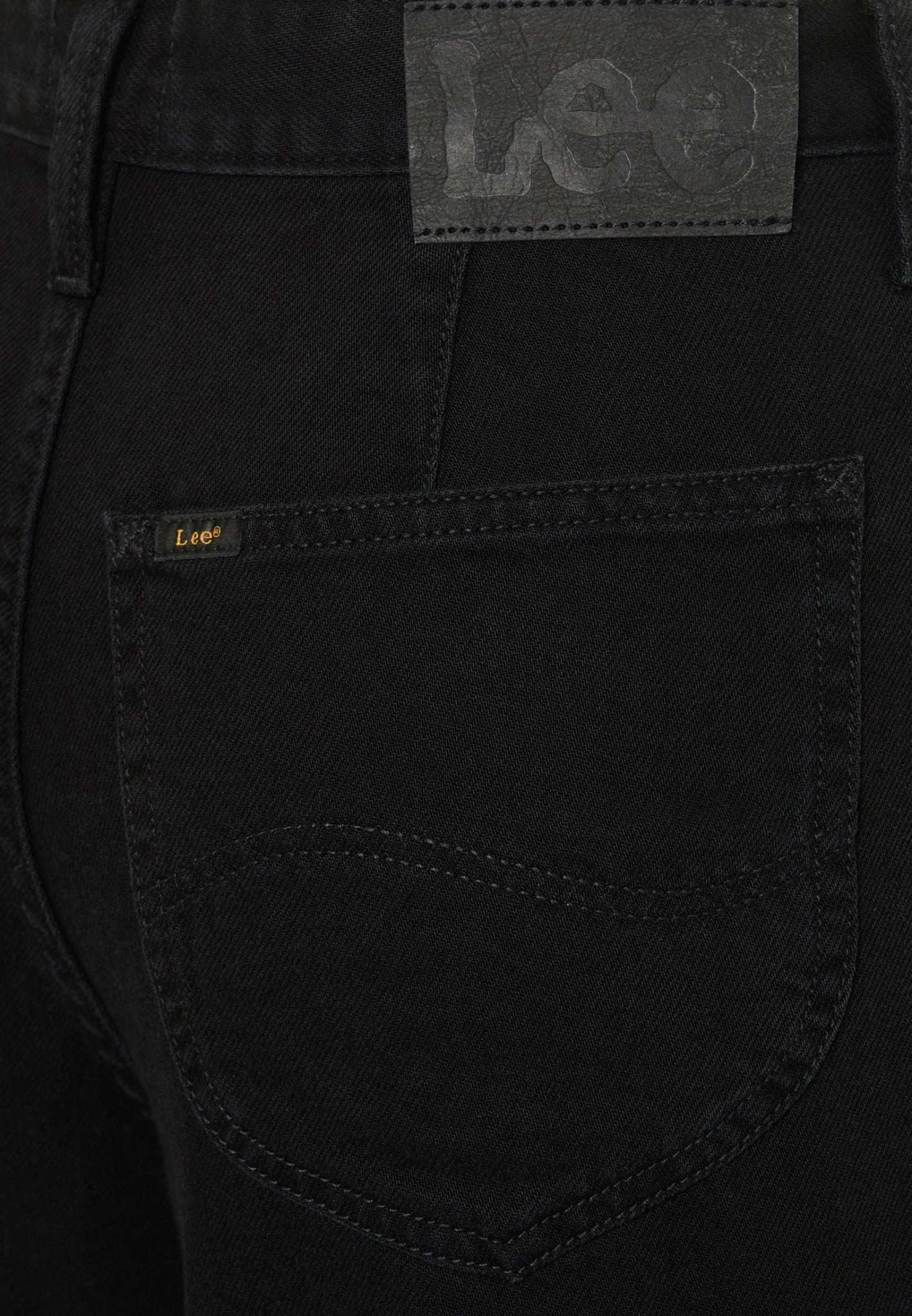 Stella A Line in Clean Black Jeans Lee