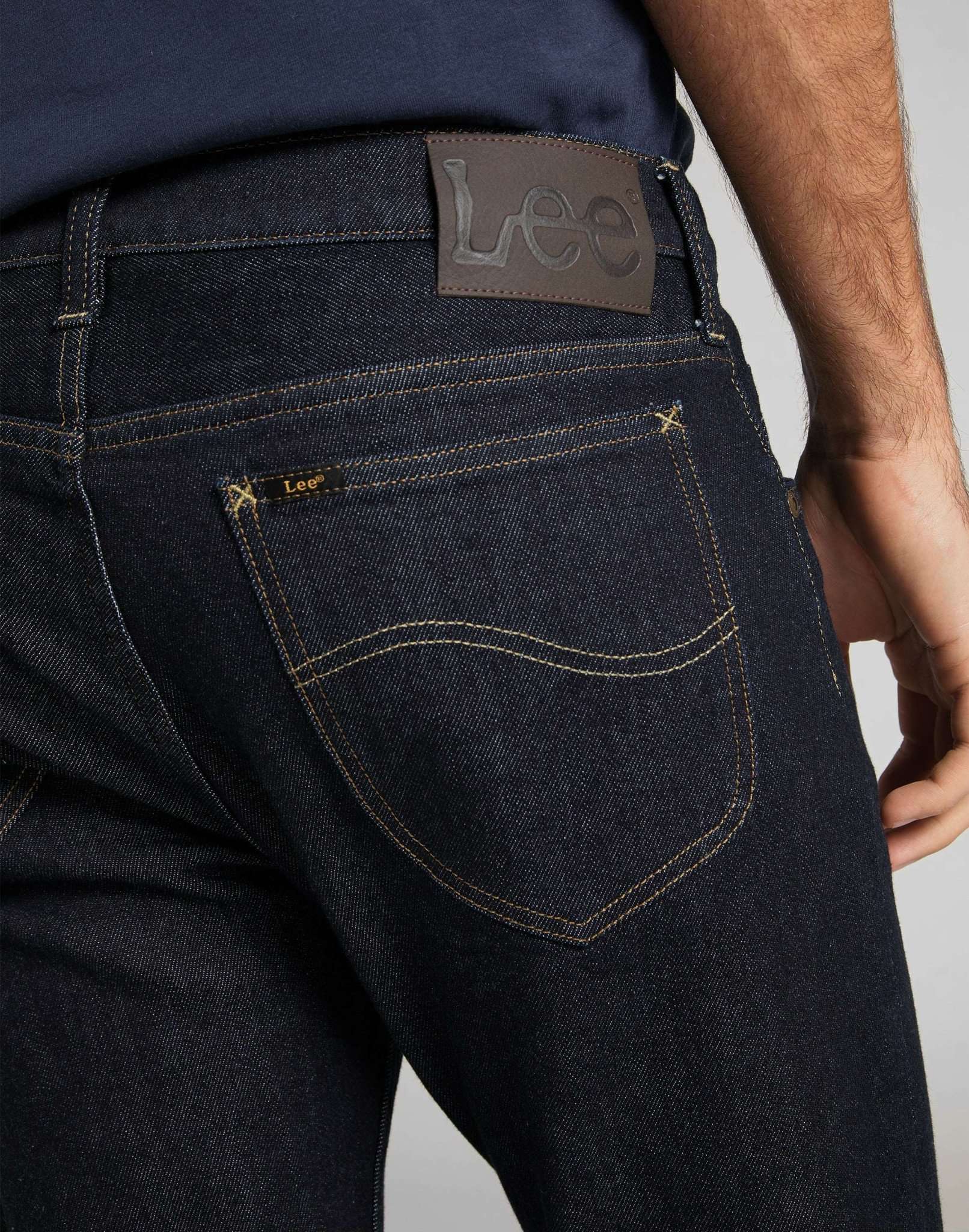 Rider in rinse jeans Lee
