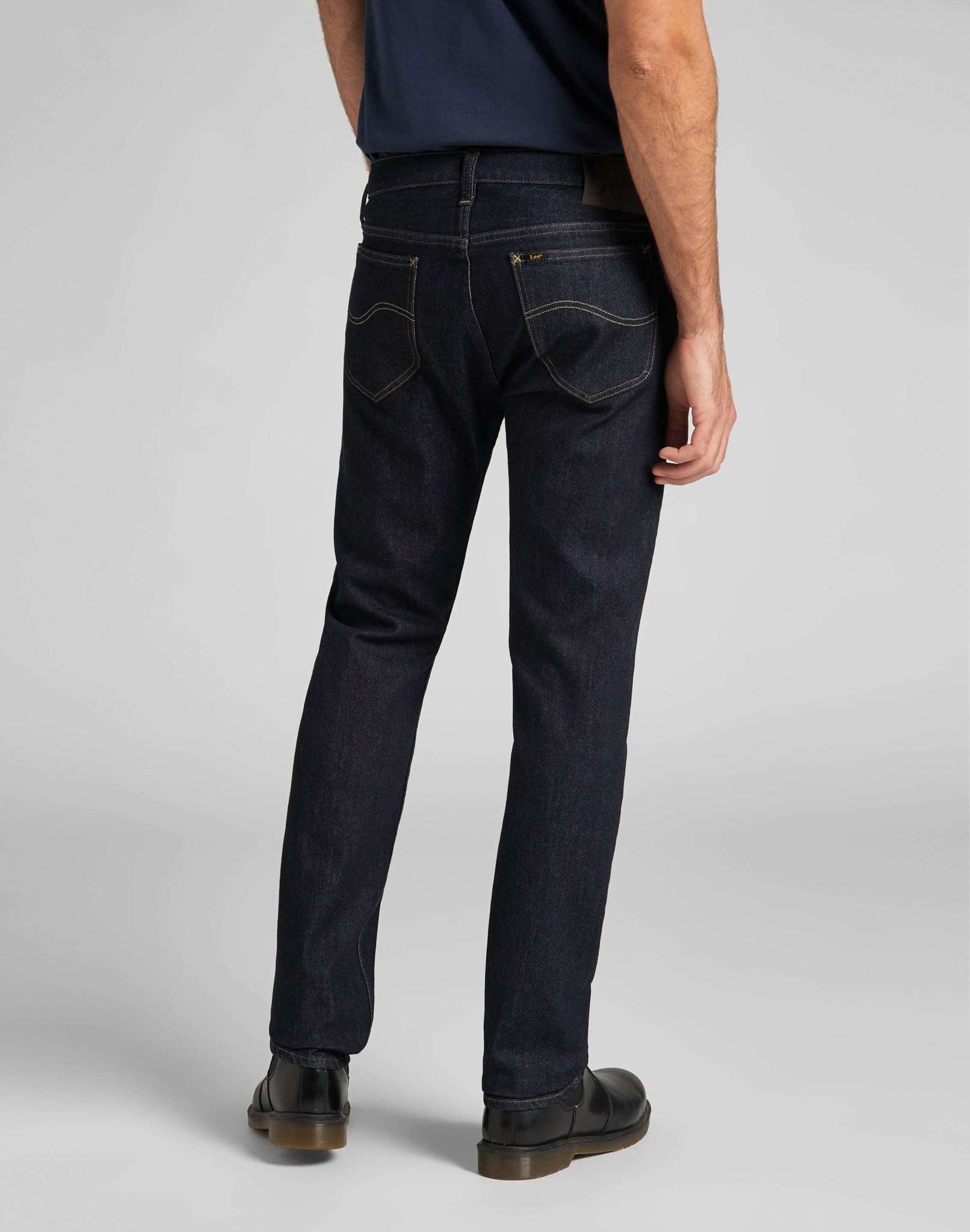 Rider in rinse jeans Lee